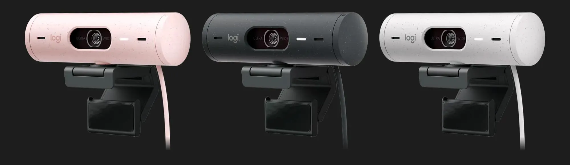 Веб-камера Logitech Brio 500 (Graphite) (UA)