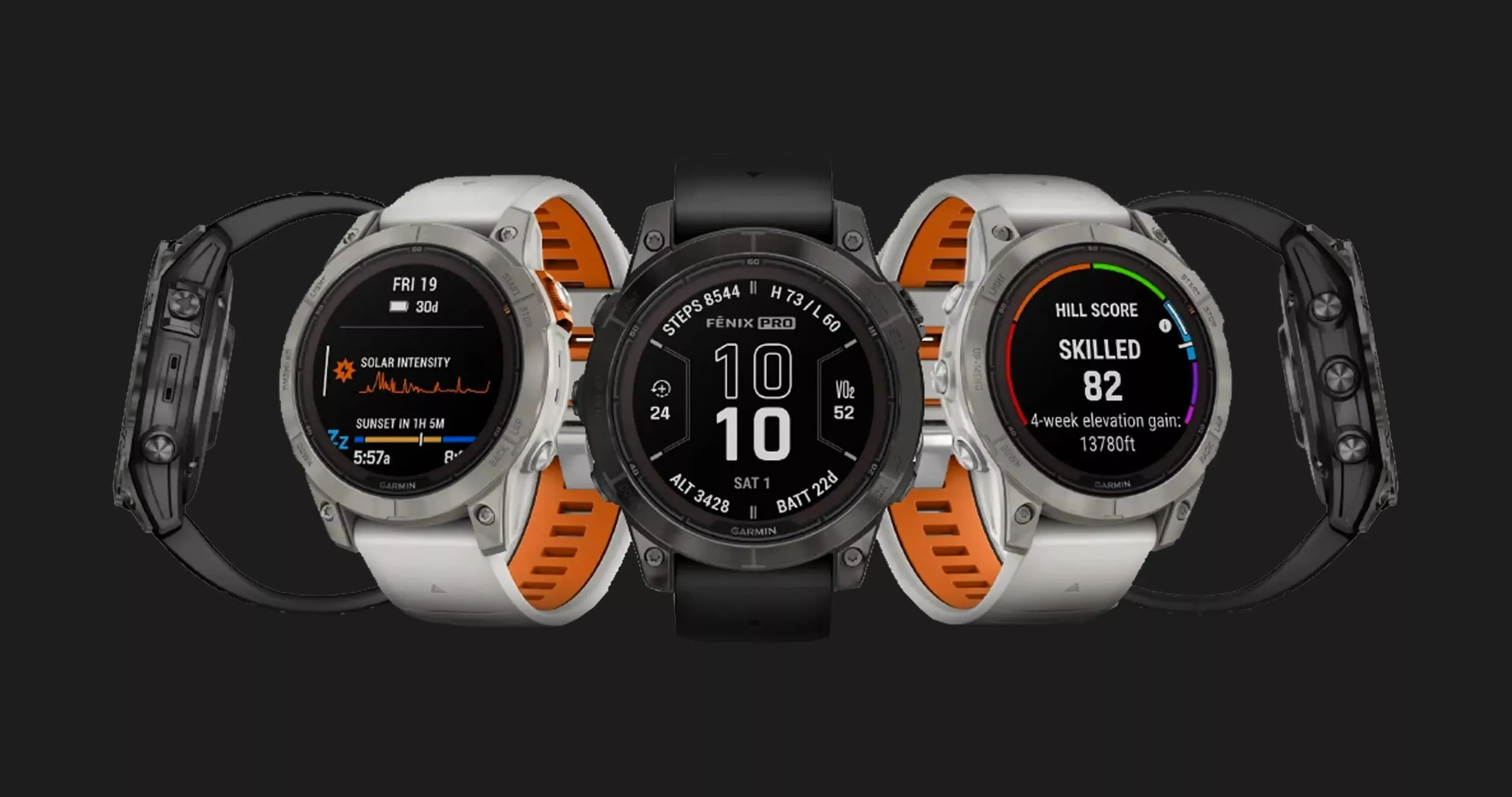 Garmin Fenix 7X Pro Sapphire Solar Carbon Gray DLC Titanium with Titanium Band (Уценка)