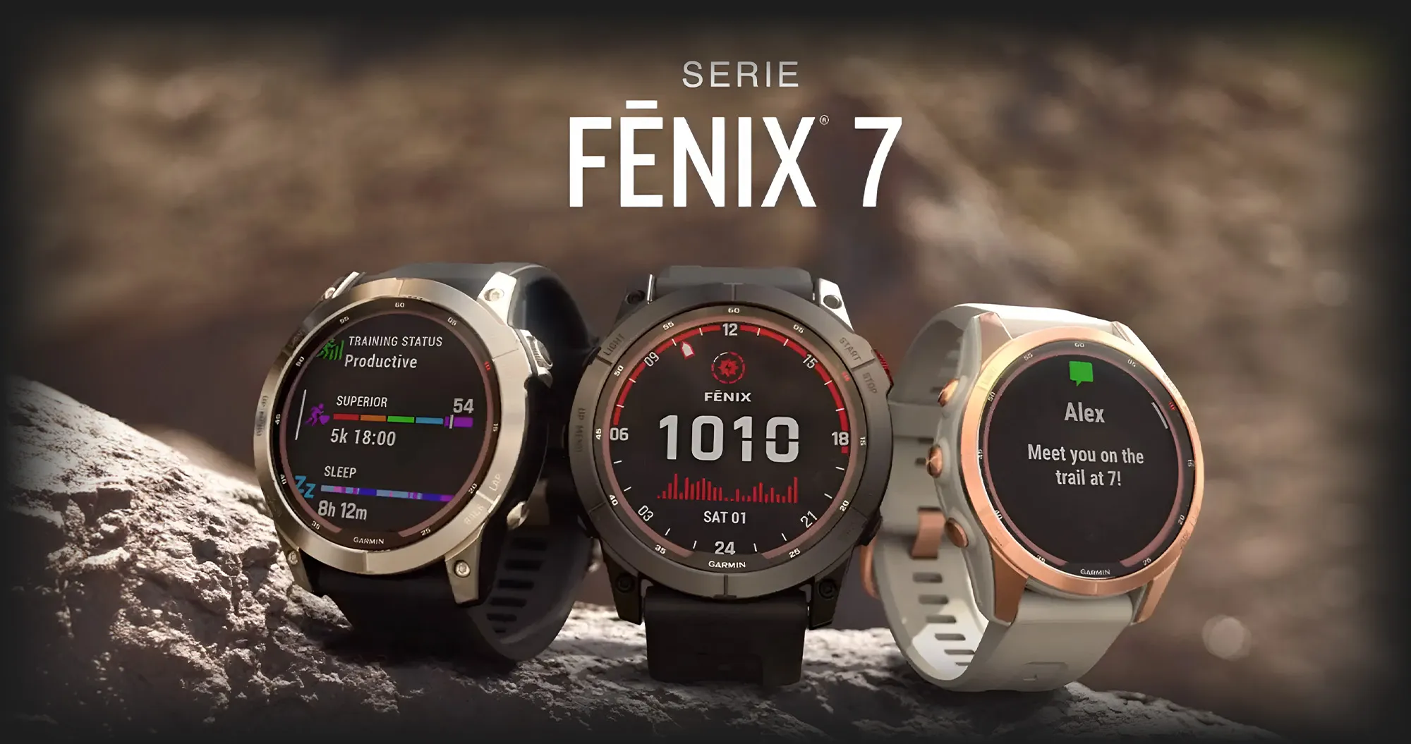 Garmin Fenix 7 Silver with Graphite Band