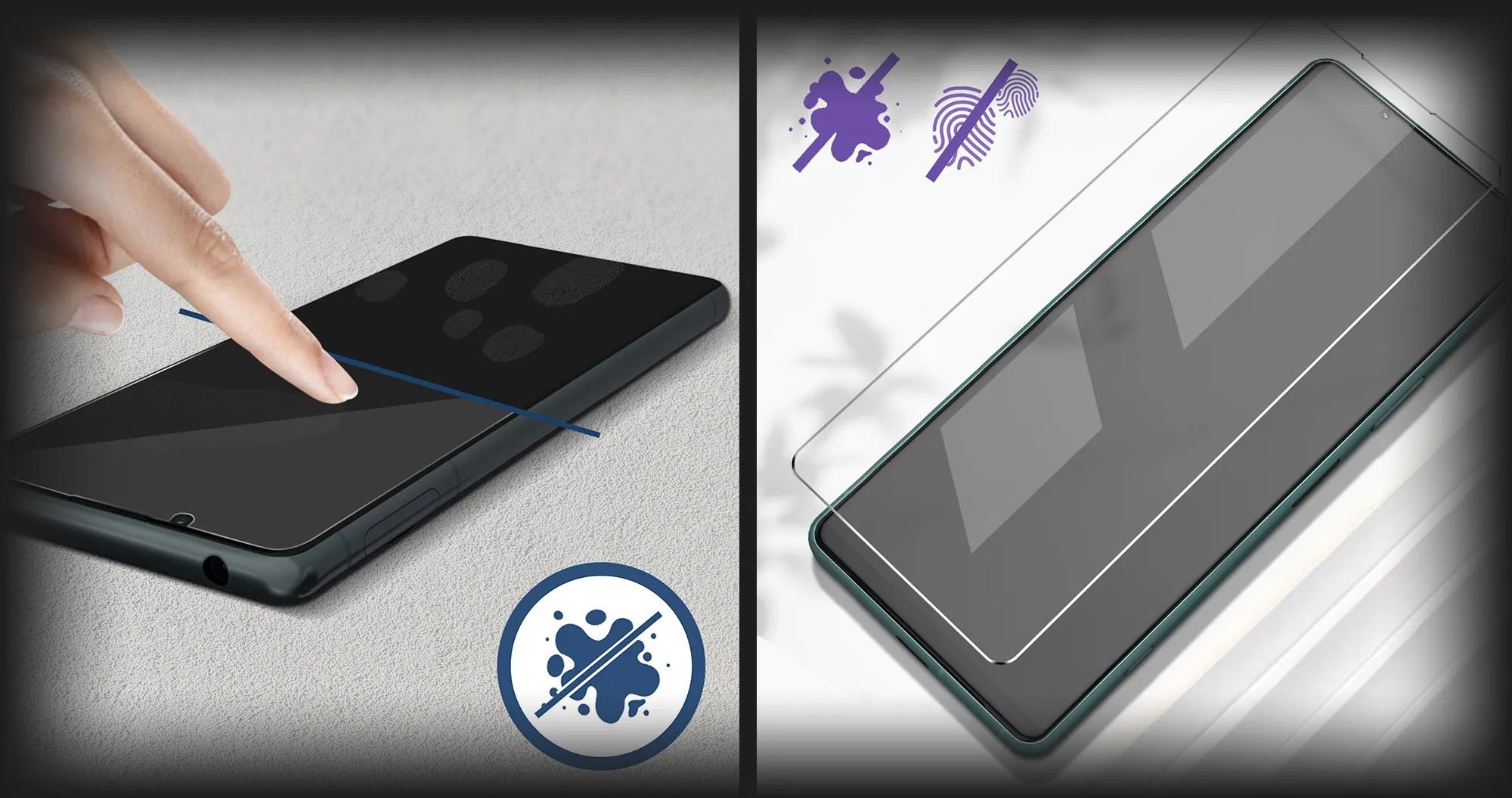 Защитная пленка Hydrogel Pro для Sony Xperia 1 V (Glossy Clear)
