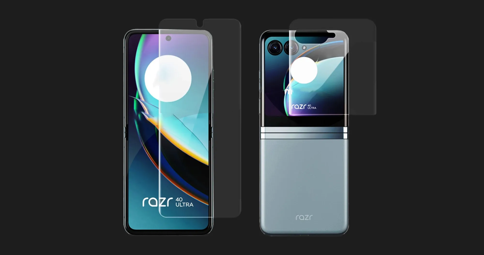 Захисна плівка Hydrogel Pro для Motorola Razr 40 Ultra (Glossy Clear) (Back Cover Top)