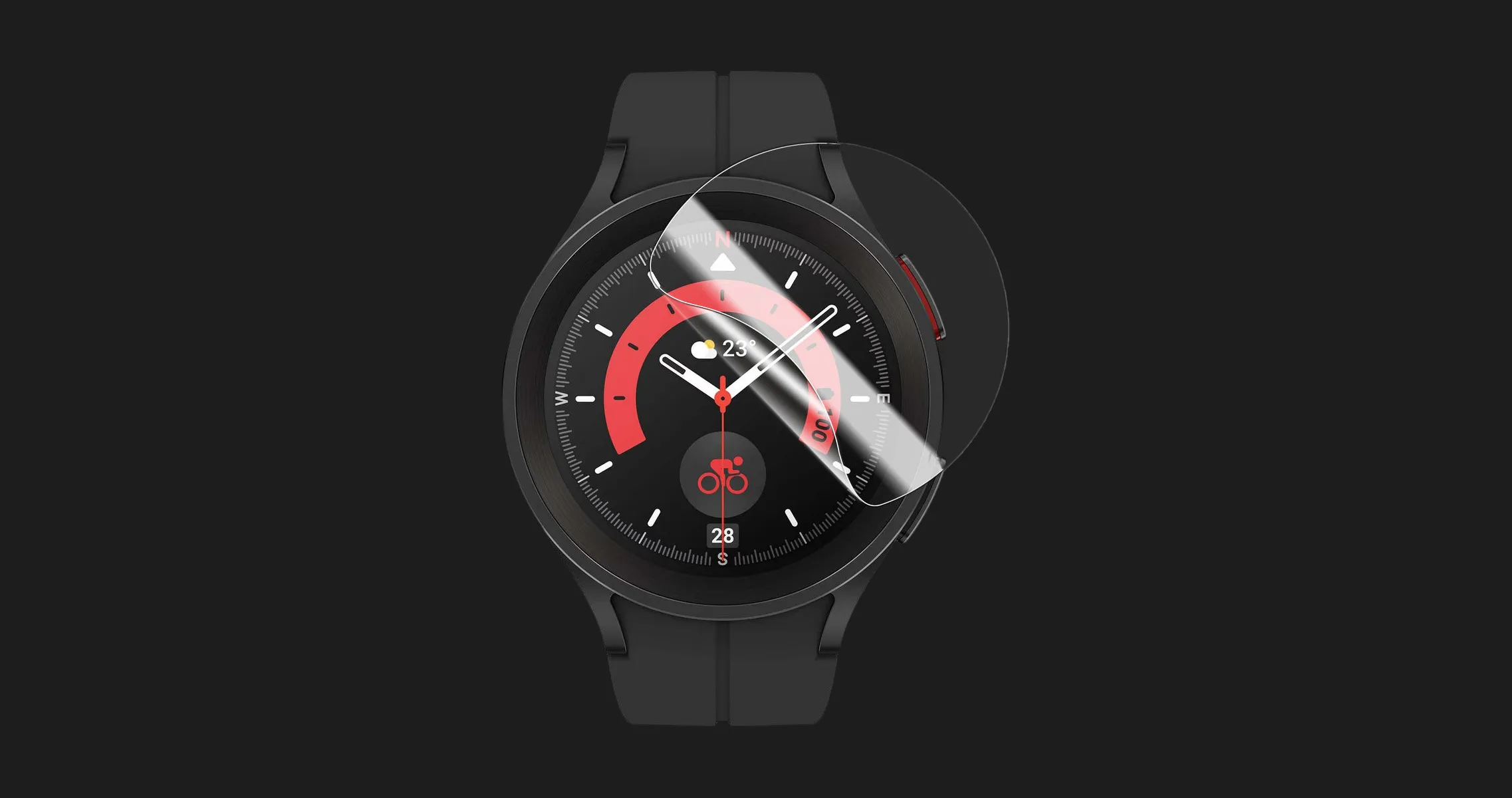 Захисна плівка Hydrogel Pro для Samsung Galaxy Watch 5 Pro 45 mm (Glossy Clear)