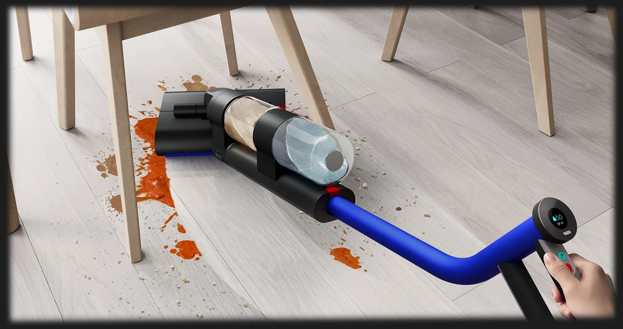 Пилосос для вологого прибирання Dyson WashG1 (Electric Brake Blue/Black)