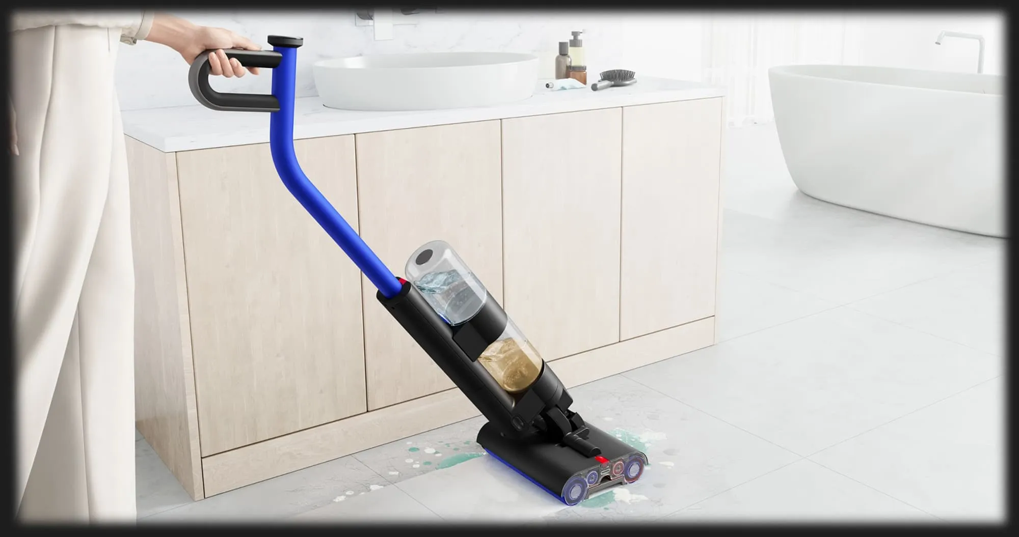 Пылесос для влажной уборки Dyson WashG1 (Electric Brake Blue/Black)