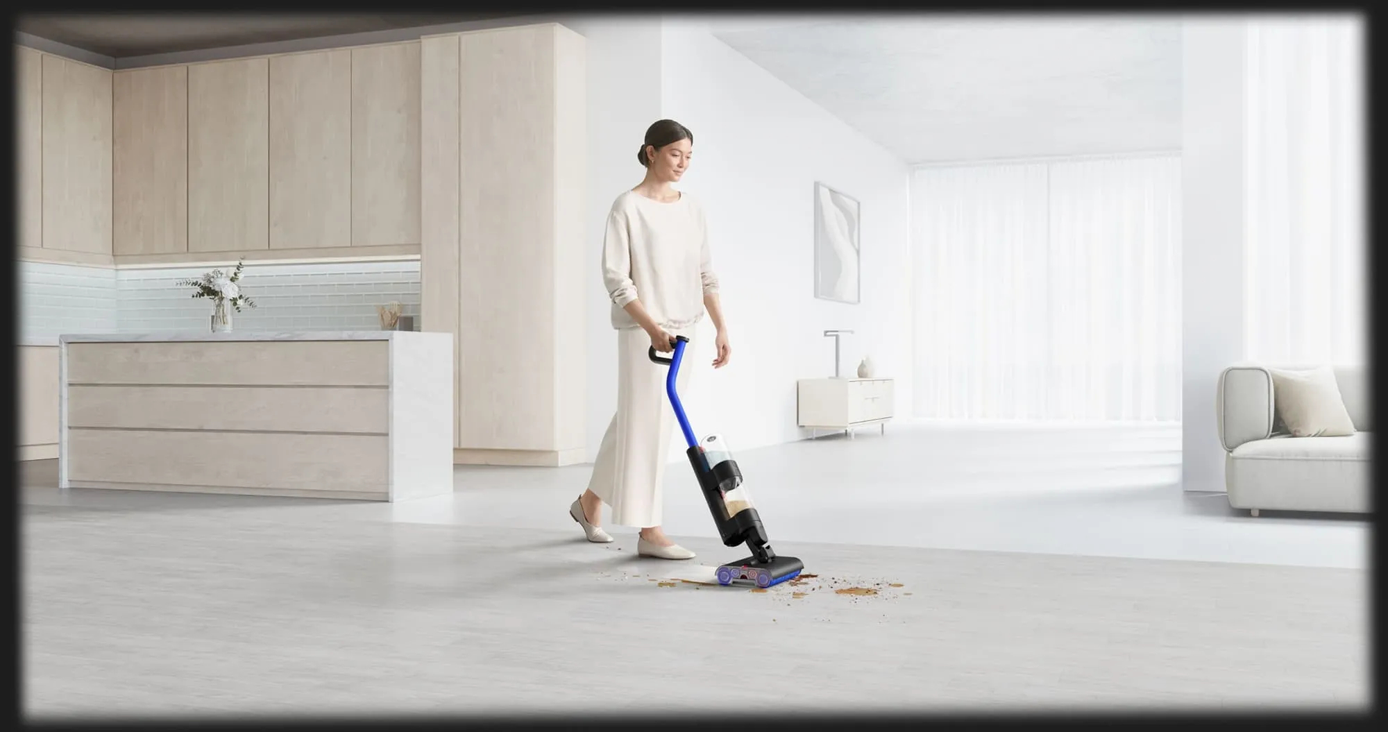 Пилосос для вологого прибирання Dyson WashG1 (Electric Brake Blue/Black)