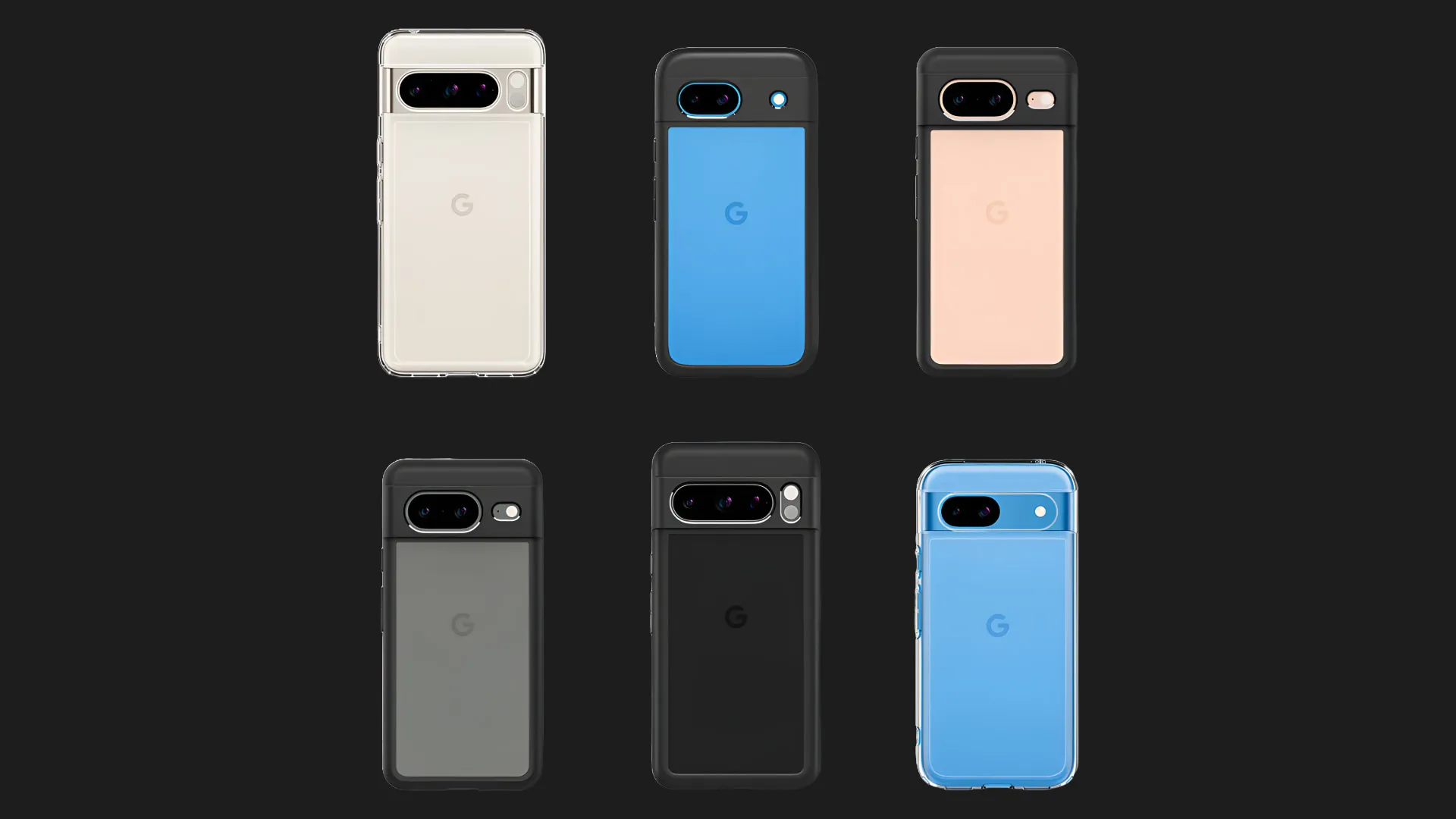 Чохол Spigen Ultra Hybrid для Google Pixel 8a (Crystal Clear)