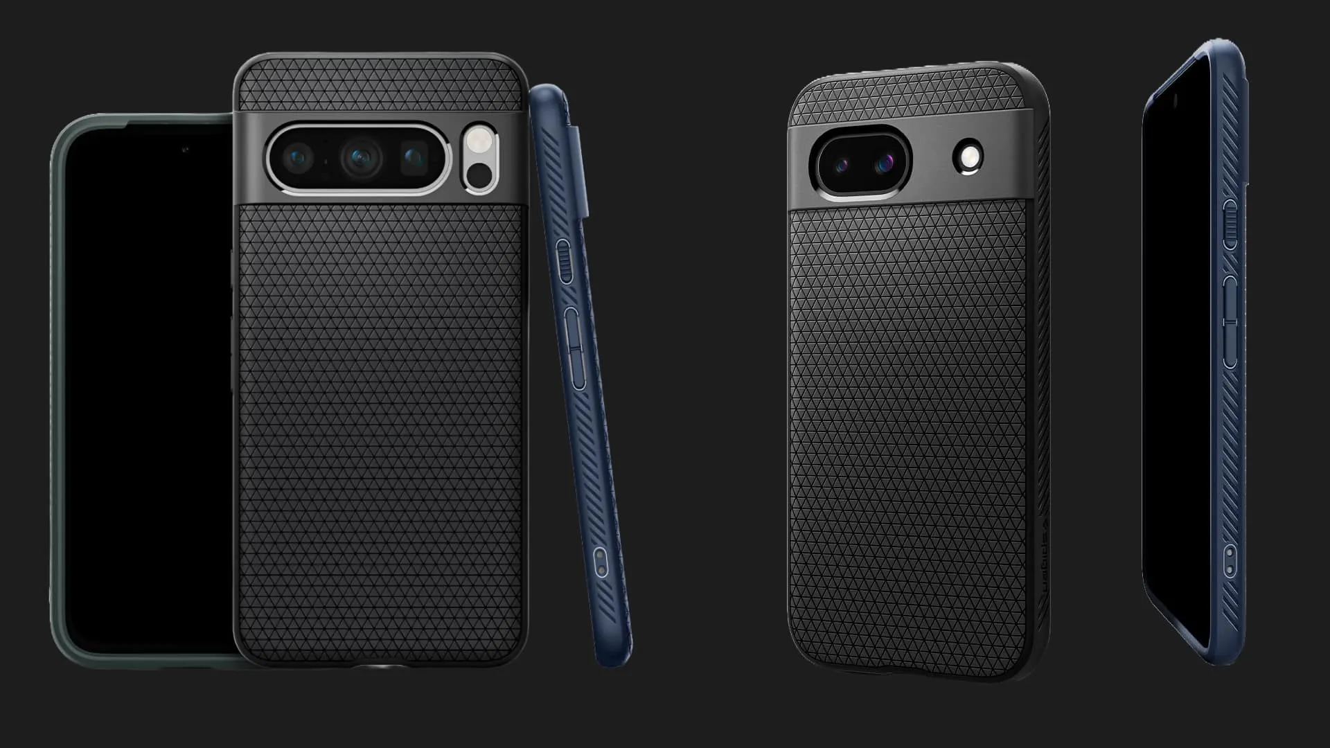 Чехол Spigen Liquid Air для Google Pixel 7 (Blue)