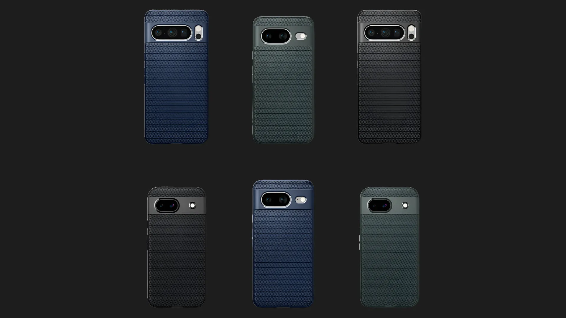Чехол Spigen Liquid Air для Google Pixel 7 (Blue)