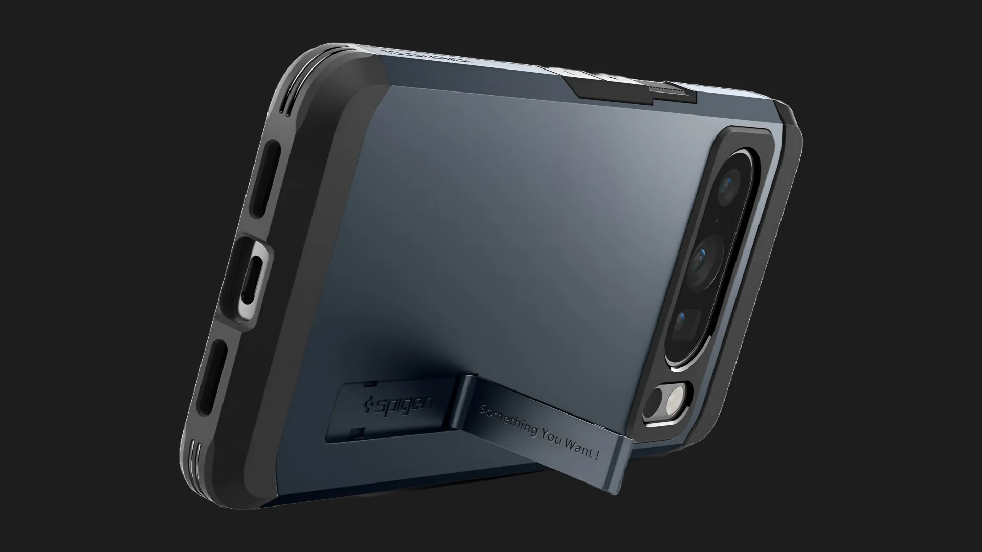 Чохол Spigen Tough Armor для Google Pixel 8a (Metal Slate)