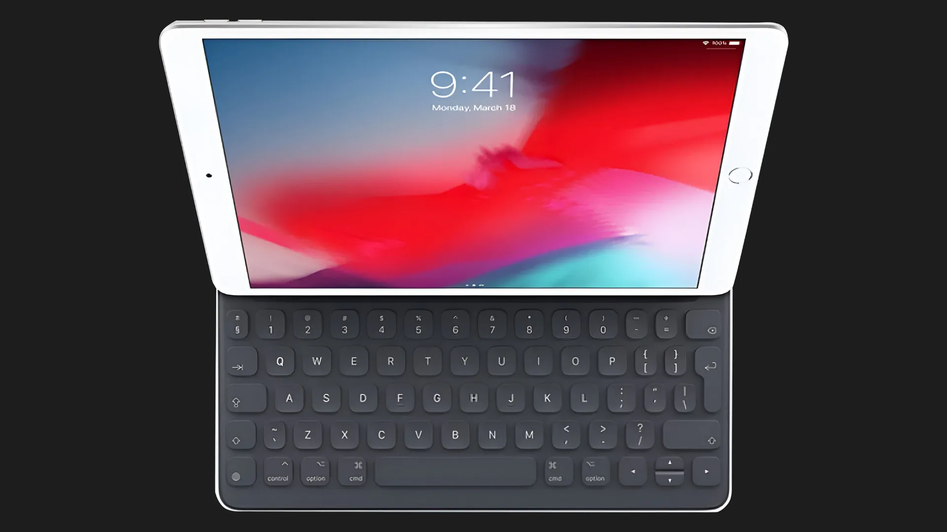 Клавіатура для iPad Smart Keyboard for iPad (Black) (MPTL2/MX3L2)