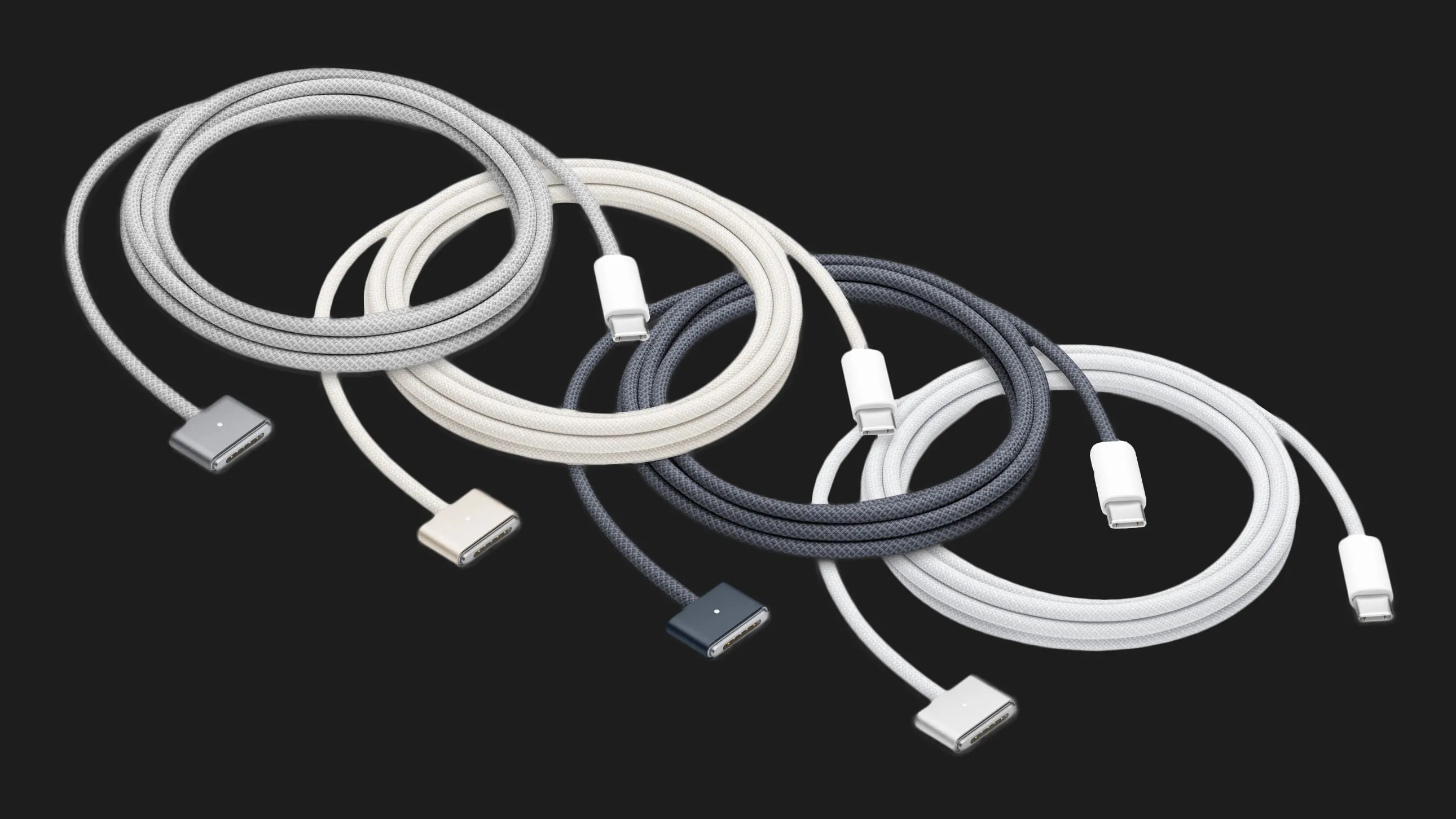 Кабель Apple USB-C to MagSafe 3 Cable (2m) (Midnight)