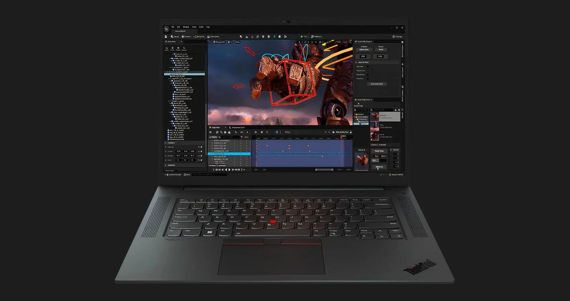 Ноутбук Lenovo ThinkPad P1 Gen 6 (Intel Core i9/ 96GB/ 4TB/ RTX 4090) (21FV005UUS) (Global)