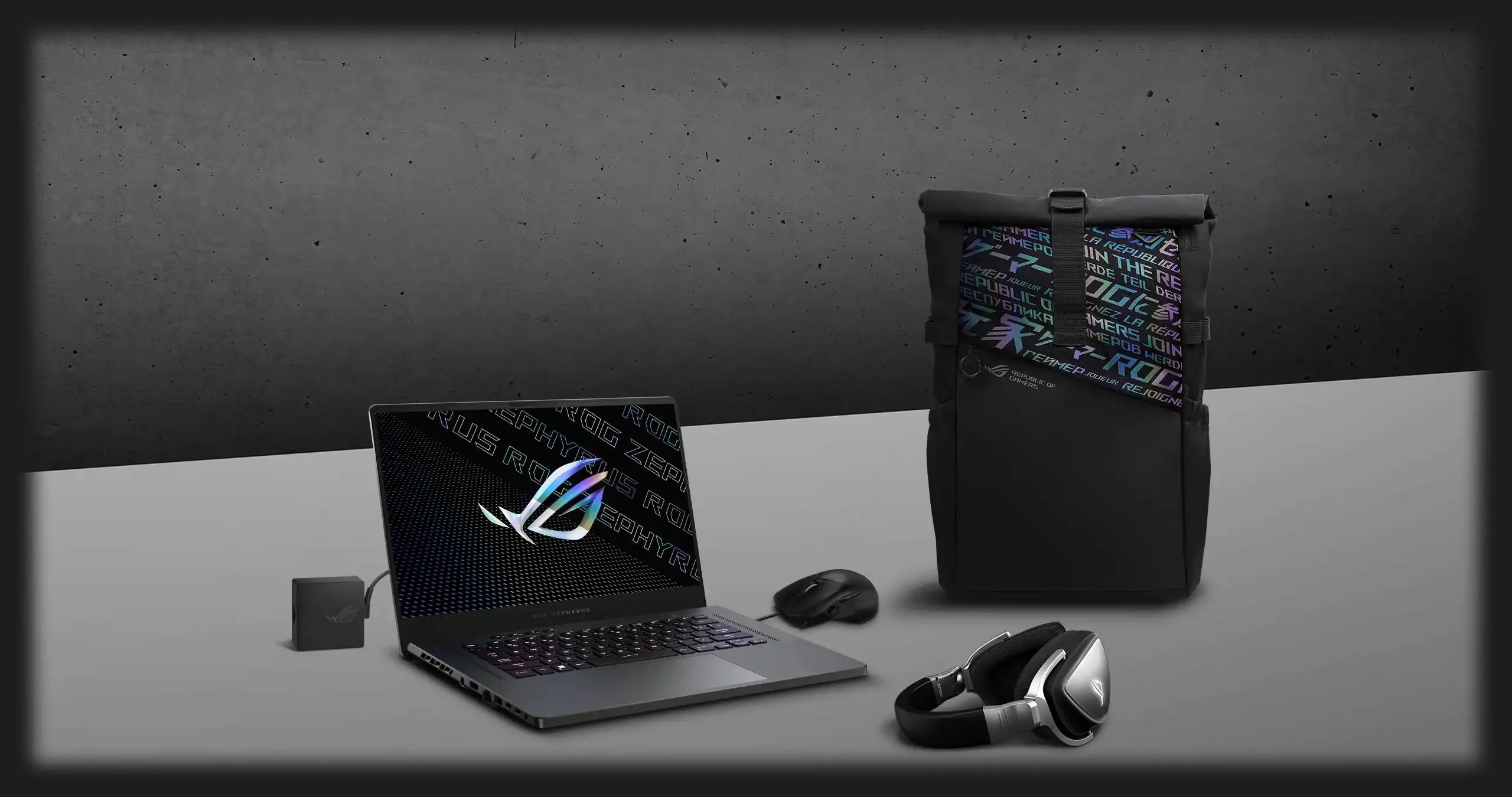 Ноутбук Asus ROG Zephyrus G15 GA503QM 15,6" (AMD Ryzen 9/16GB/512GB (SSD)/RTX 3060) (GA503QM-BS94Q) (Standard)