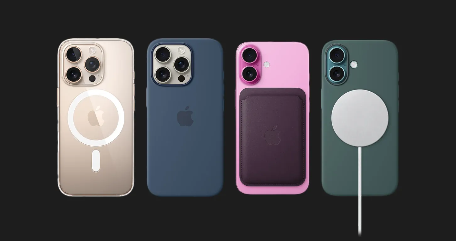 Чехол Apple Silicone Case with Magsafe для iPhone 16 Pro (Denim)