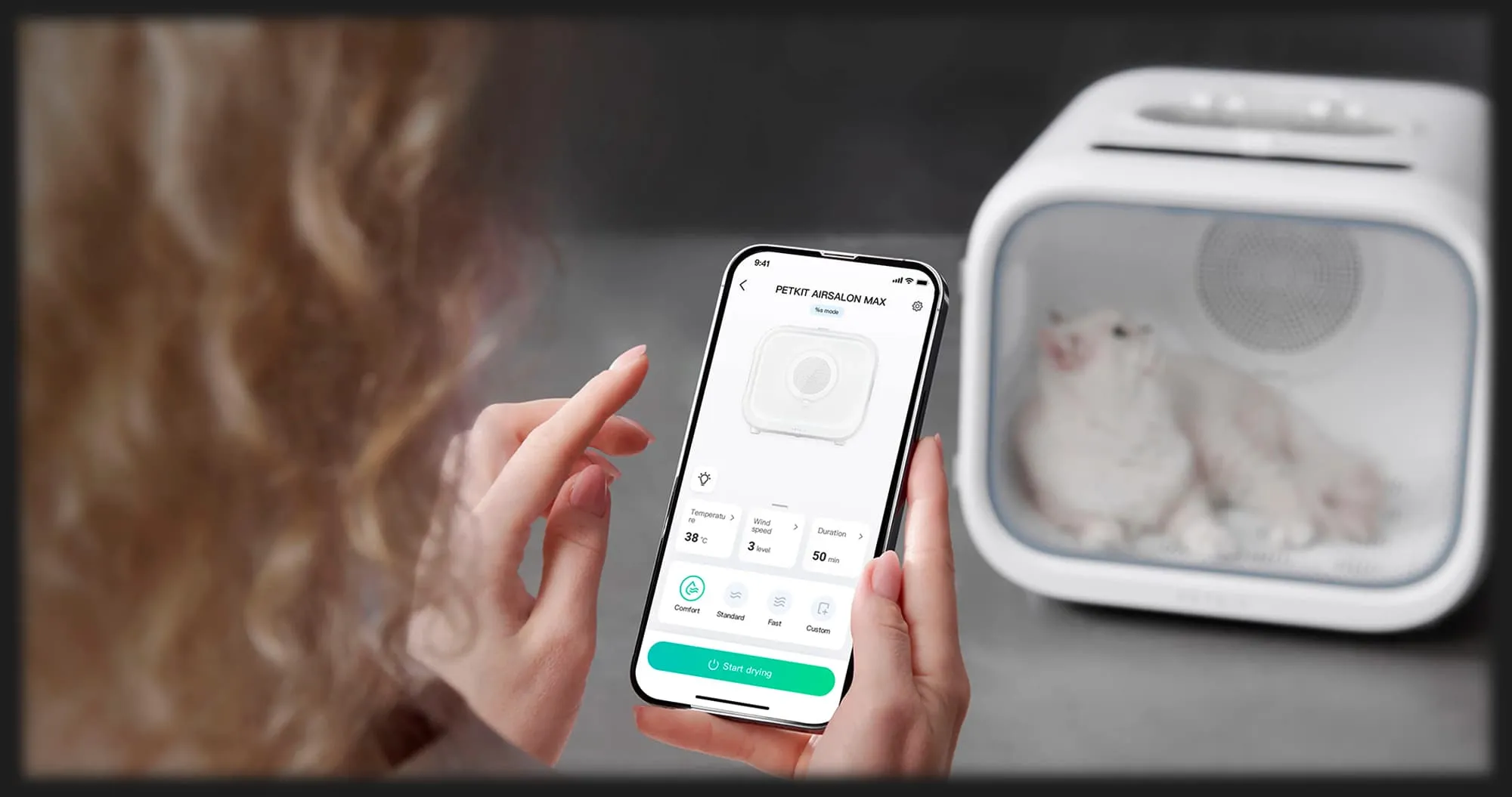 Сушка PETKIT AIRSALON Max PRO Smart Pet Dryer (White)