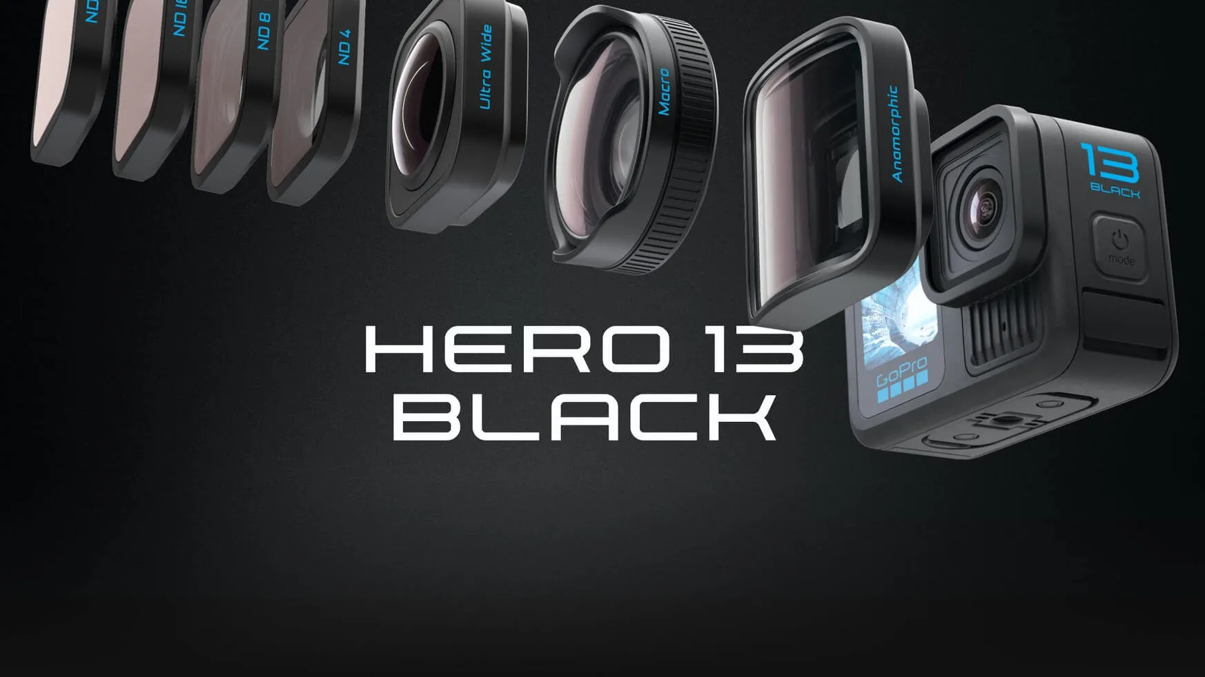 Об’єктиви GoPro Hero 13 Black