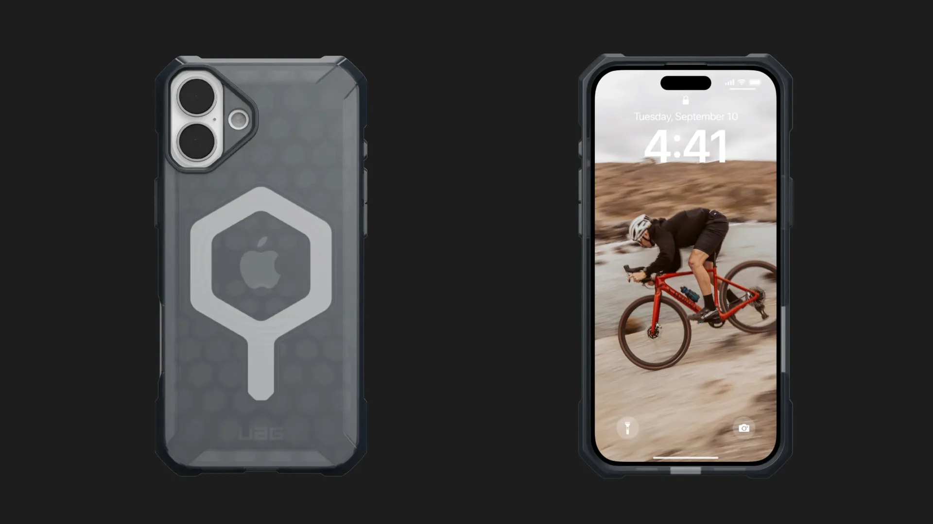 Чохол UAG Essential Armor MagSafe для iPhone 16 Plus (Black)