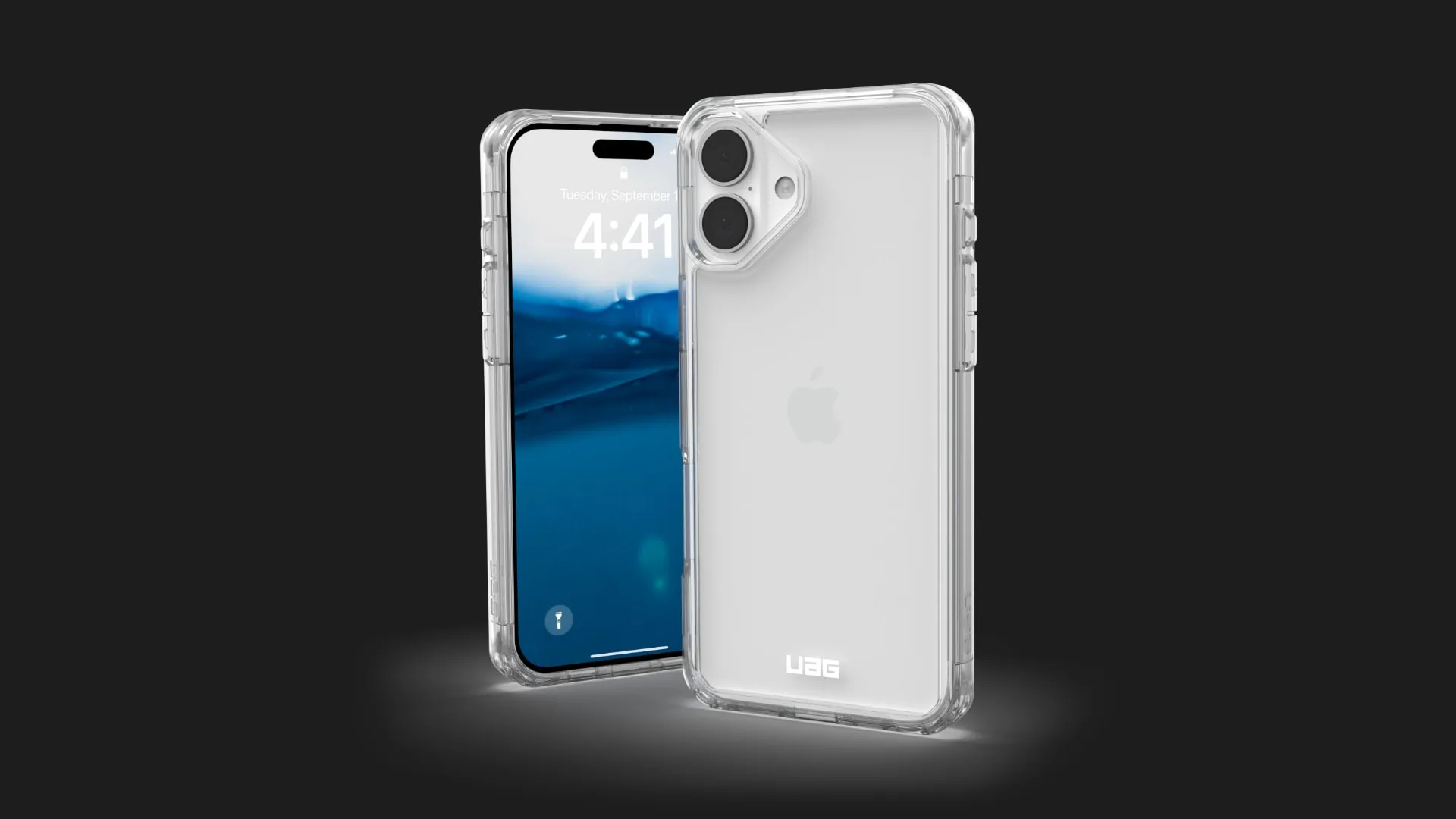 Чехол UAG Plyo для iPhone 16 Plus (Ice)