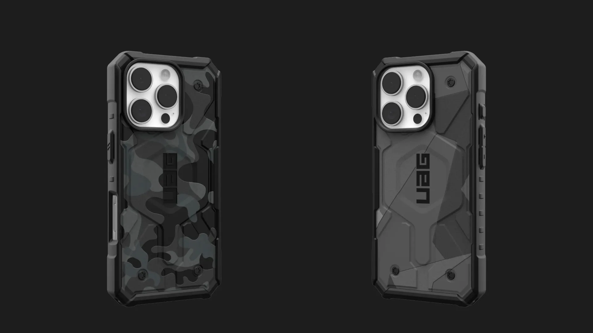 Чехол UAG Pathfinder SE Magsafe для iPhone 16 Pro Max (Geo Camo)