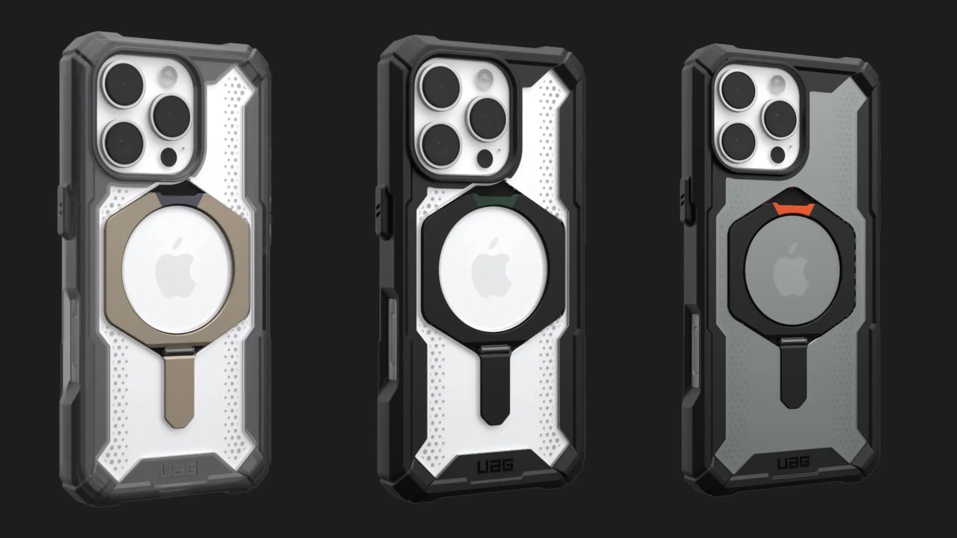 Чехол UAG Plasma XTE MagSafe для iPhone 16 Pro Max (Black/Clear)