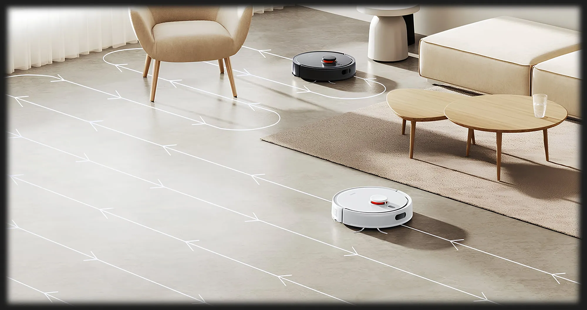 Робот-пилосос Xiaomi Robot Vacuum S20 (Black) (EU)