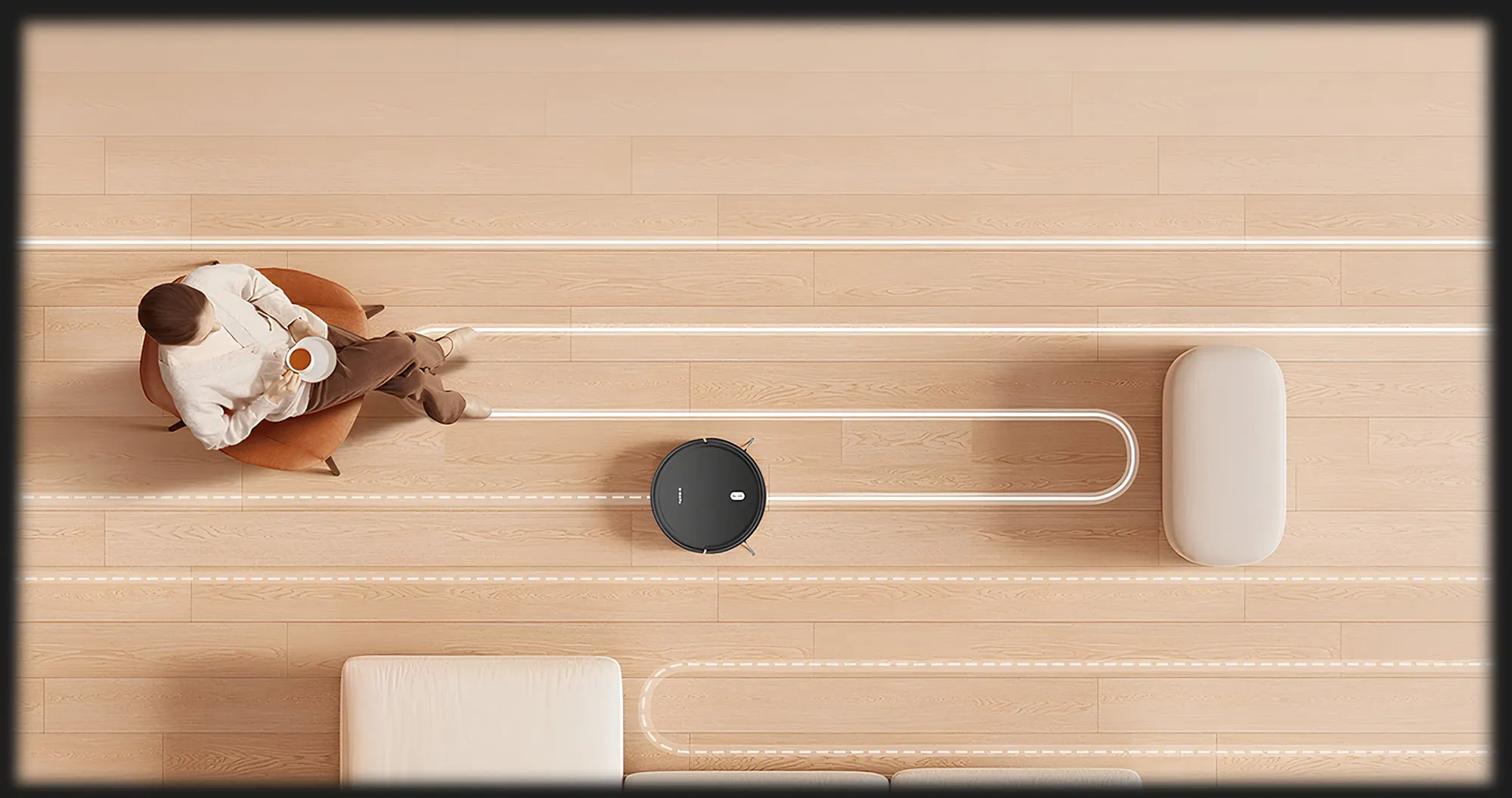 Робот-пилосос Xiaomi Robot Vacuum S20 (Black) (EU)