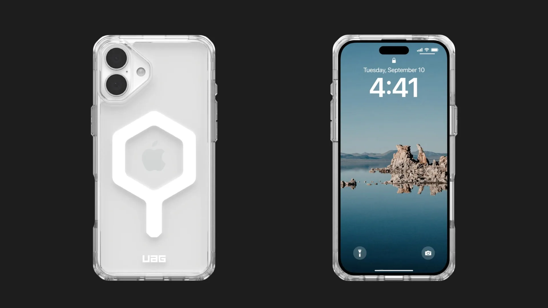 Чохол UAG Plyo Magsafe для iPhone 17 (Ice/White)