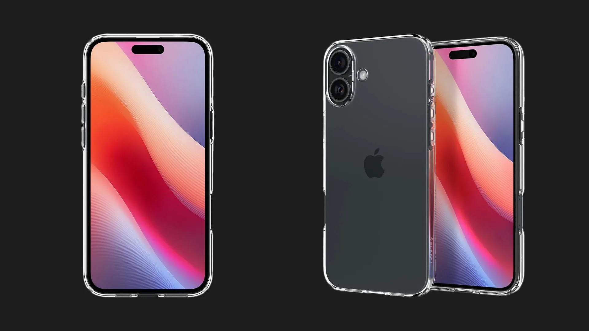 Чехол Spigen Liquid Crystal для iPhone 16 Plus (Crystal Clear)