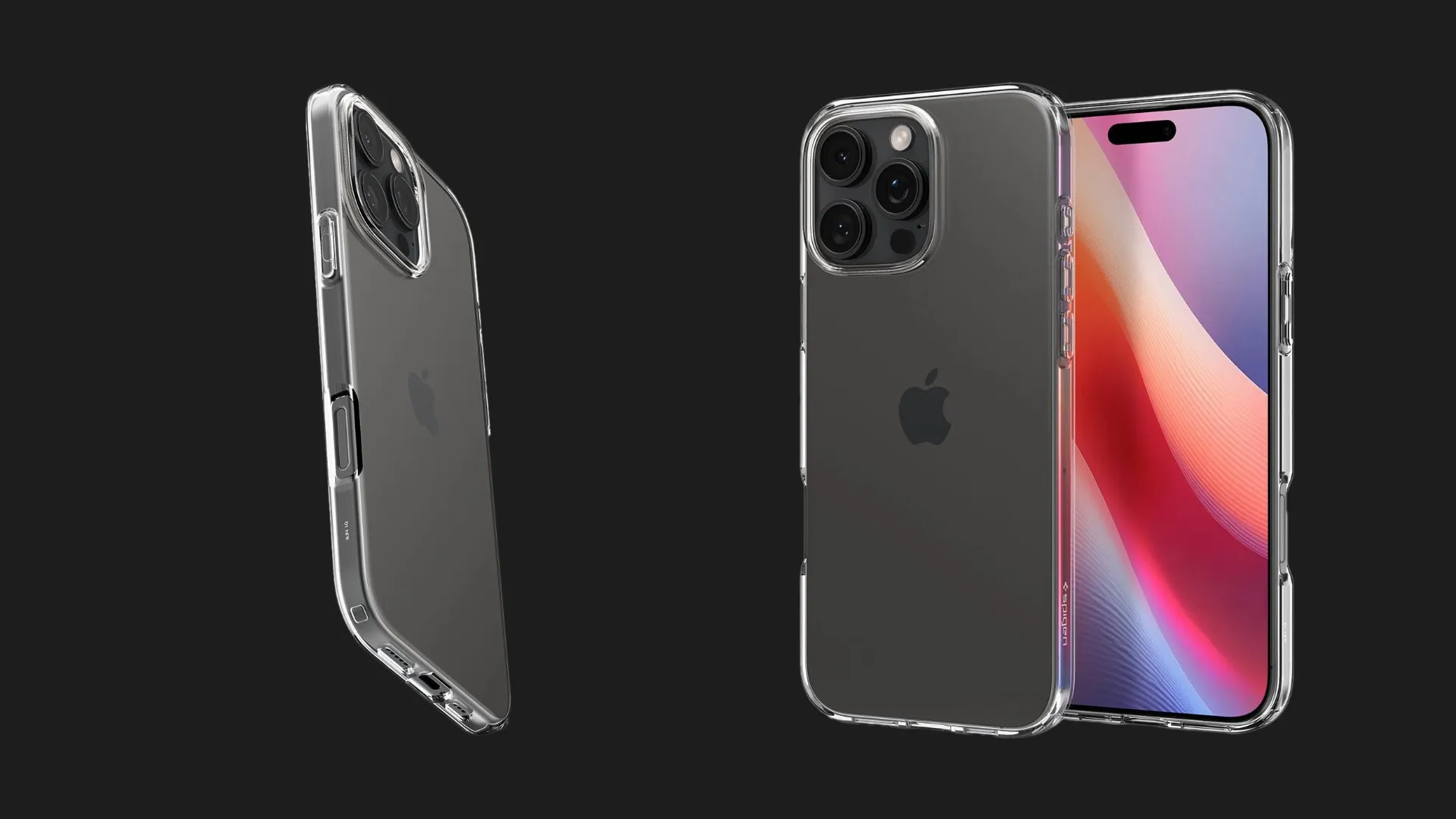 Чехол Spigen Liquid Crystal для iPhone 16 Pro (Crystal Clear)