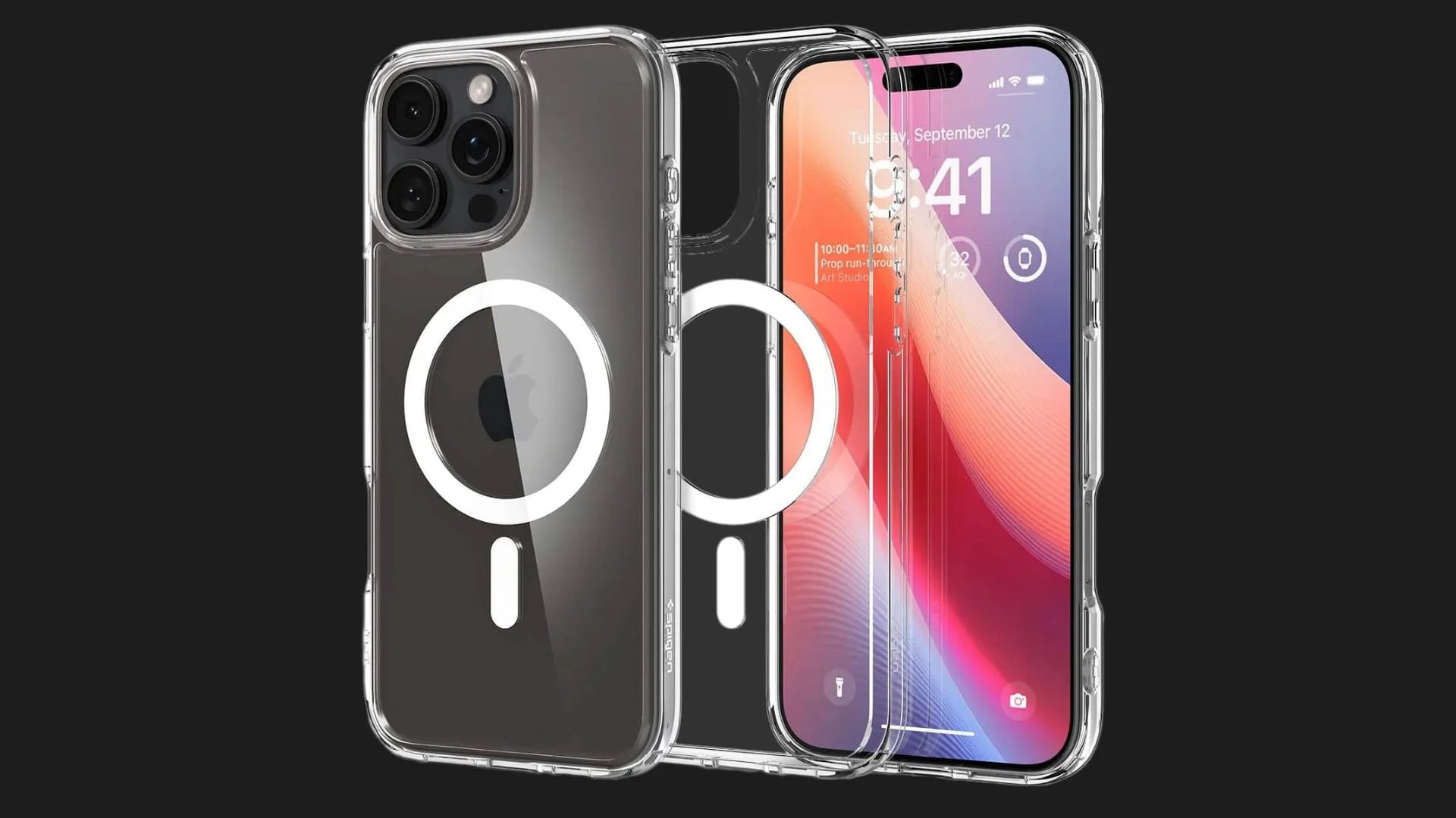 Чехол Spigen Ultra Hybrid для iPhone 17 Pro Max (Matte Black)