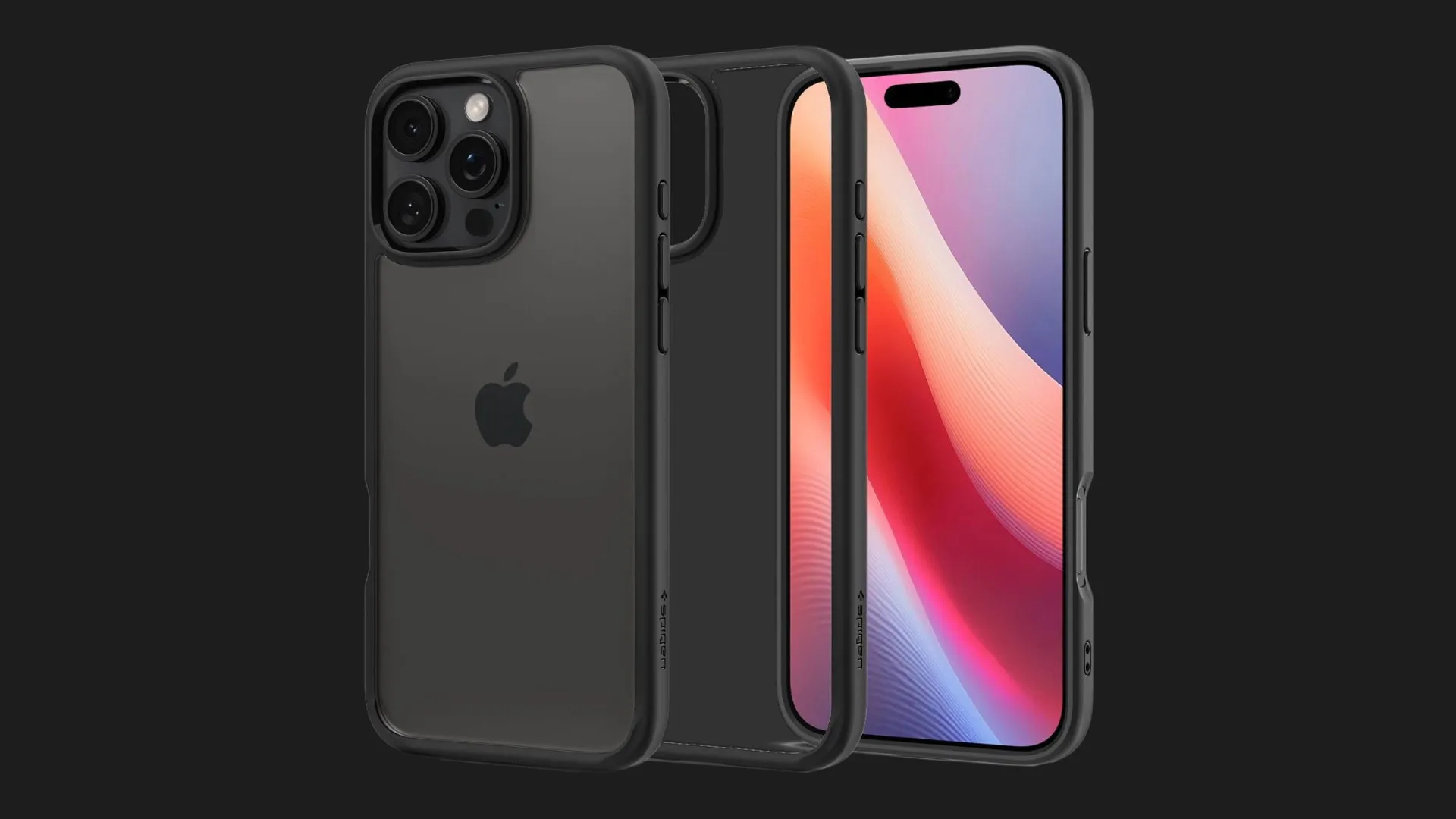 Чехол Spigen Ultra Hybrid для iPhone 16 Pro Max (Matte Black)