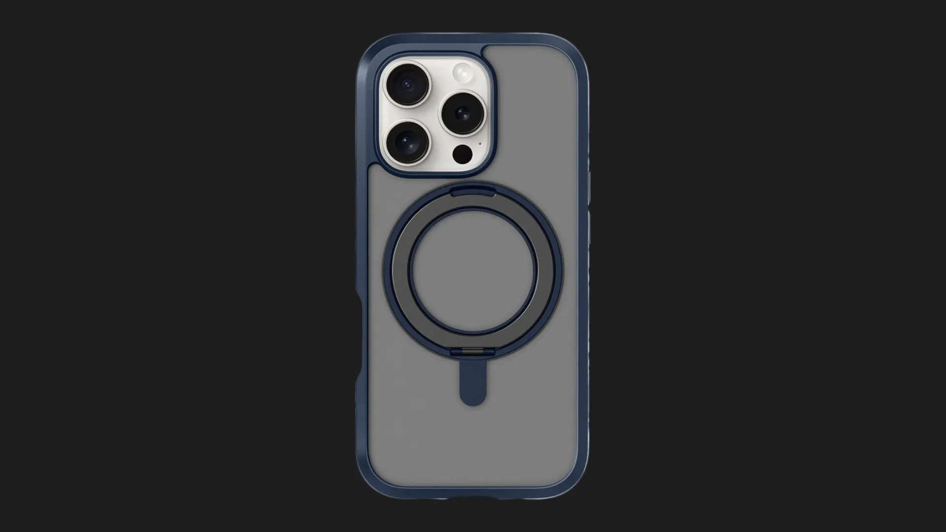 Чехол LAUT CRYSTAL MATTER MagSafe для iPhone 16 Pro (Blue)