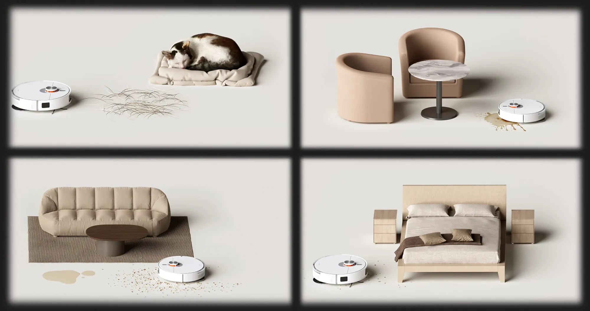 Робот-пылесос Xiaomi Robot Vacuum S20+ (White) (UA)