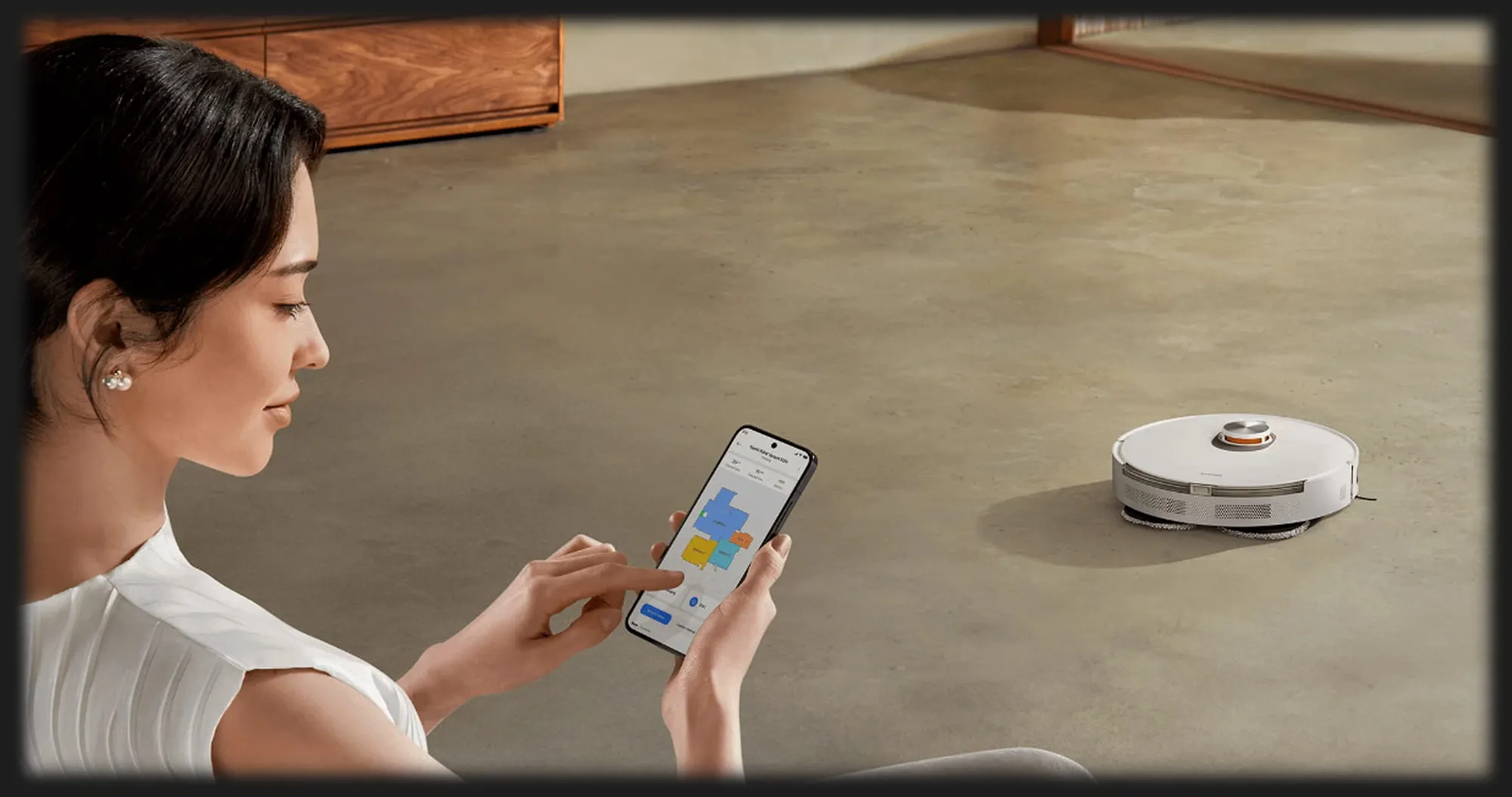 Робот-пылесос Xiaomi Robot Vacuum S20+ (White) (UA)
