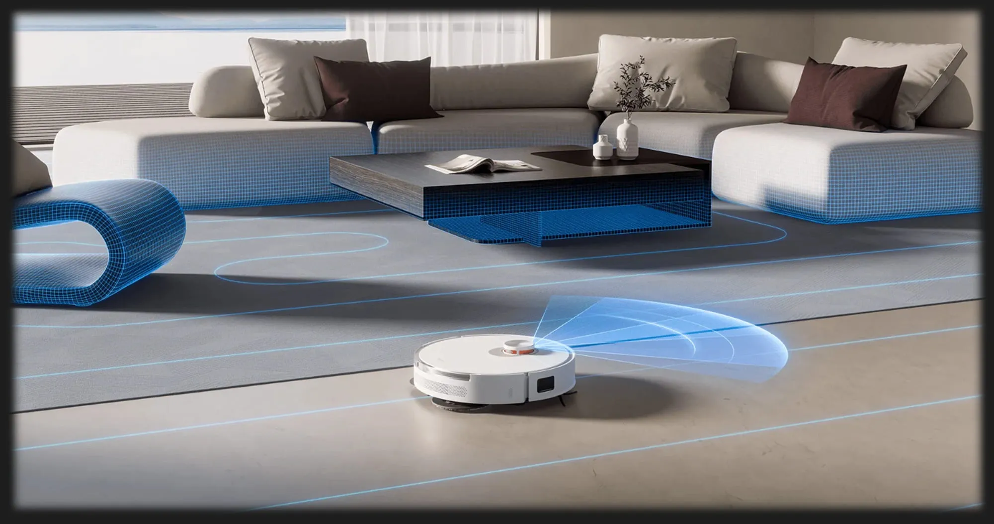 Робот-пилосос Xiaomi Robot Vacuum S20+ (White) (EU)
