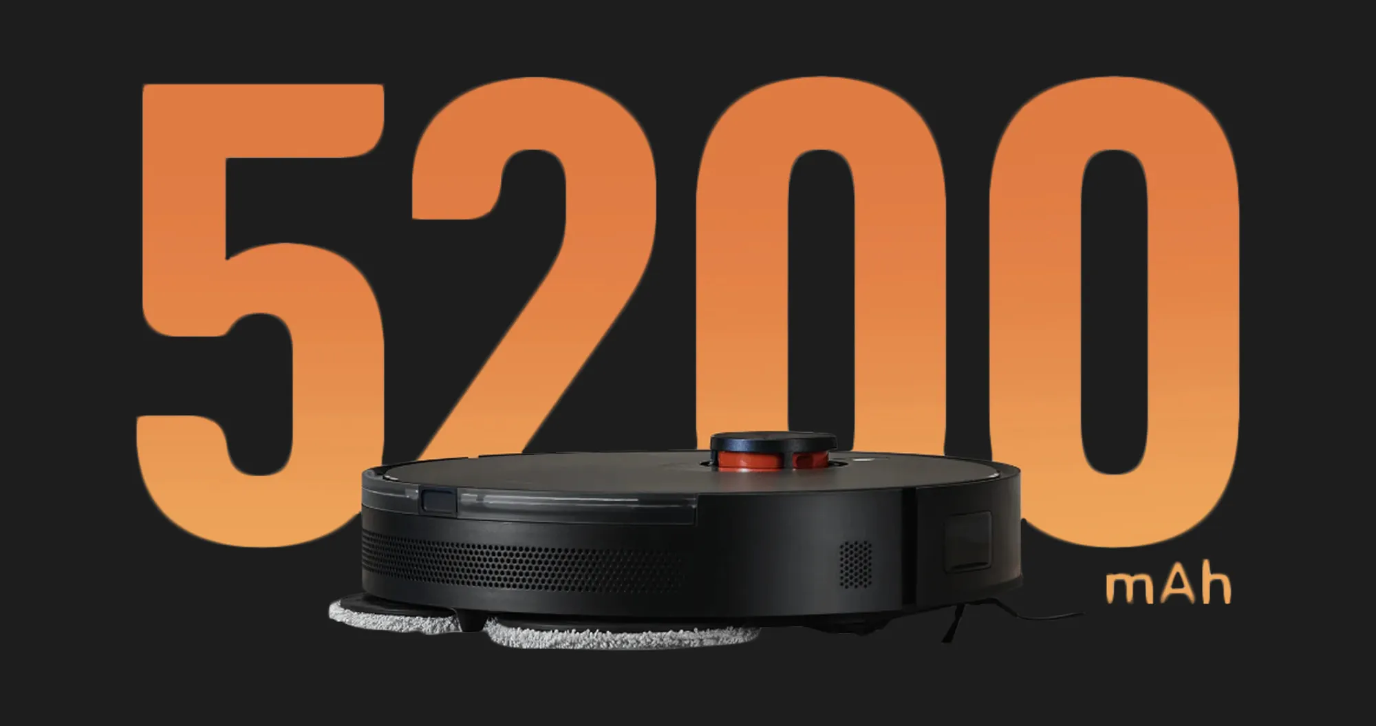 Робот-пилосос Xiaomi Robot Vacuum S20+ (White) (EU)