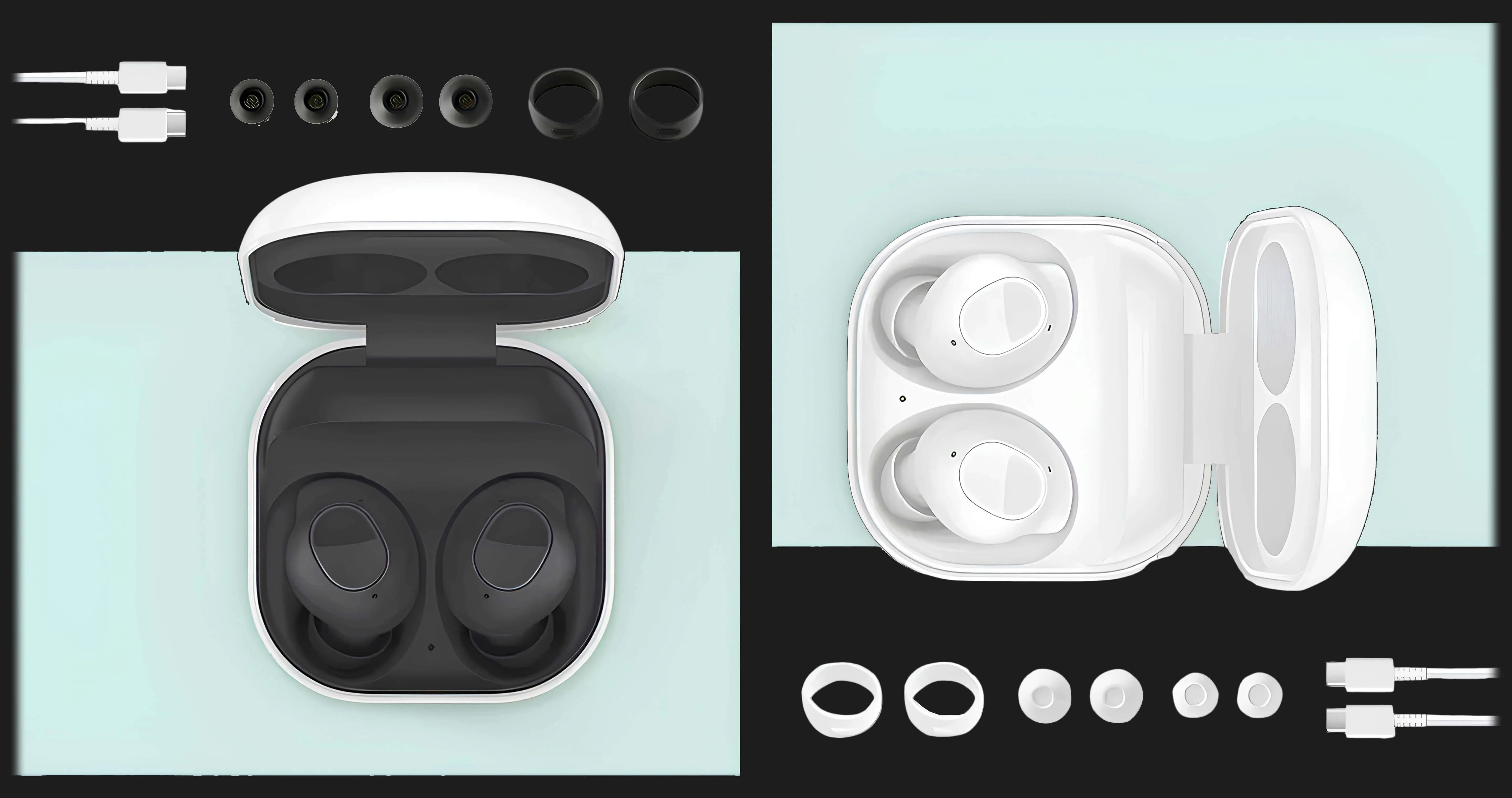 Навушники Samsung Galaxy Buds FE SM-R400 (White) (SM-R400NZWASEK)