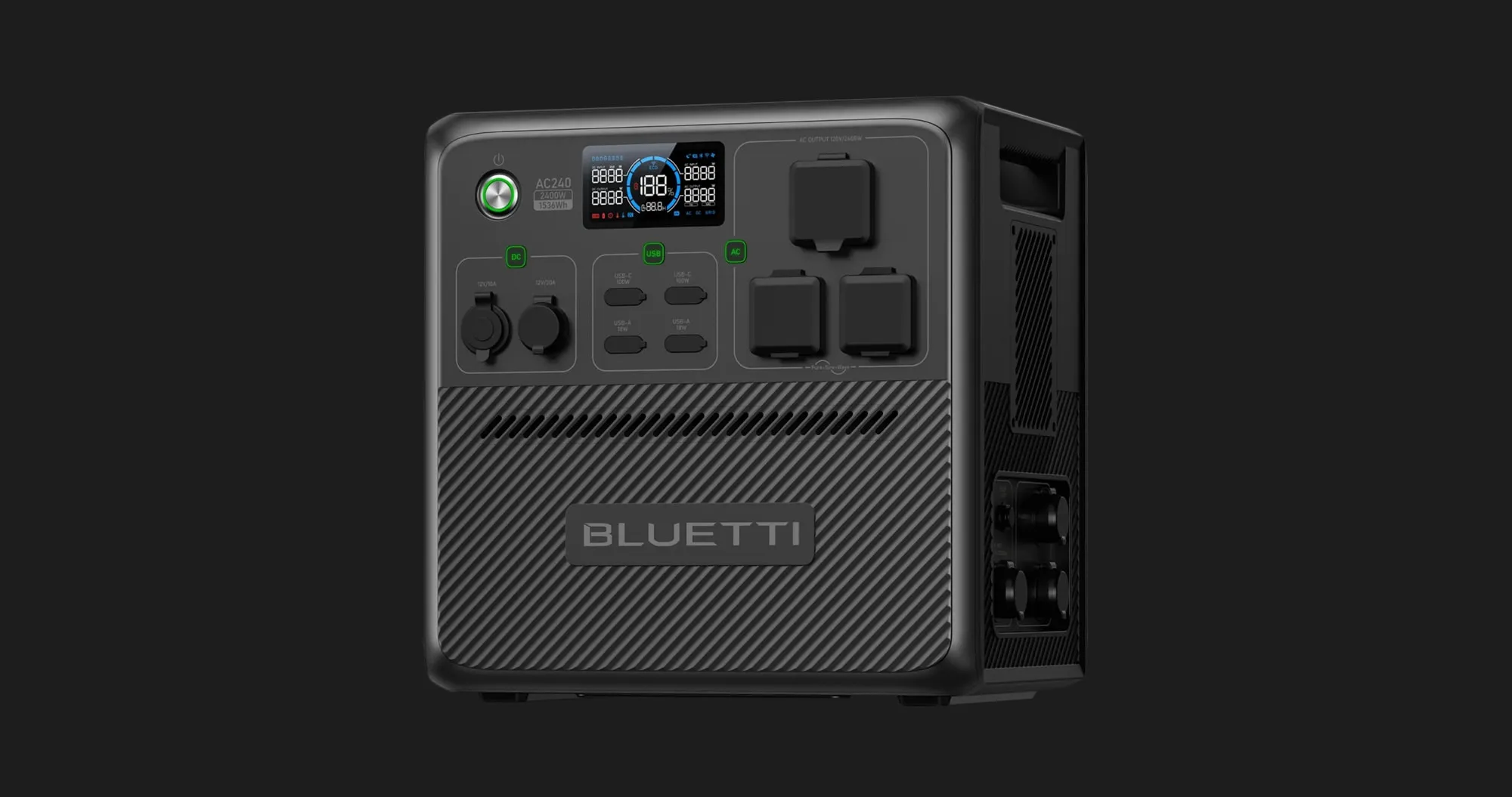 Зарядна станція BLUETTI AC240 2400W (1536Вт/г) (UA)