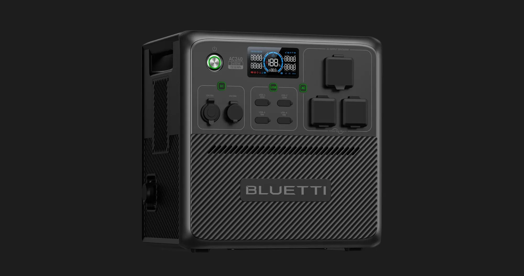 Зарядна станція BLUETTI AC240 2400W (1536Вт/г) (UA)