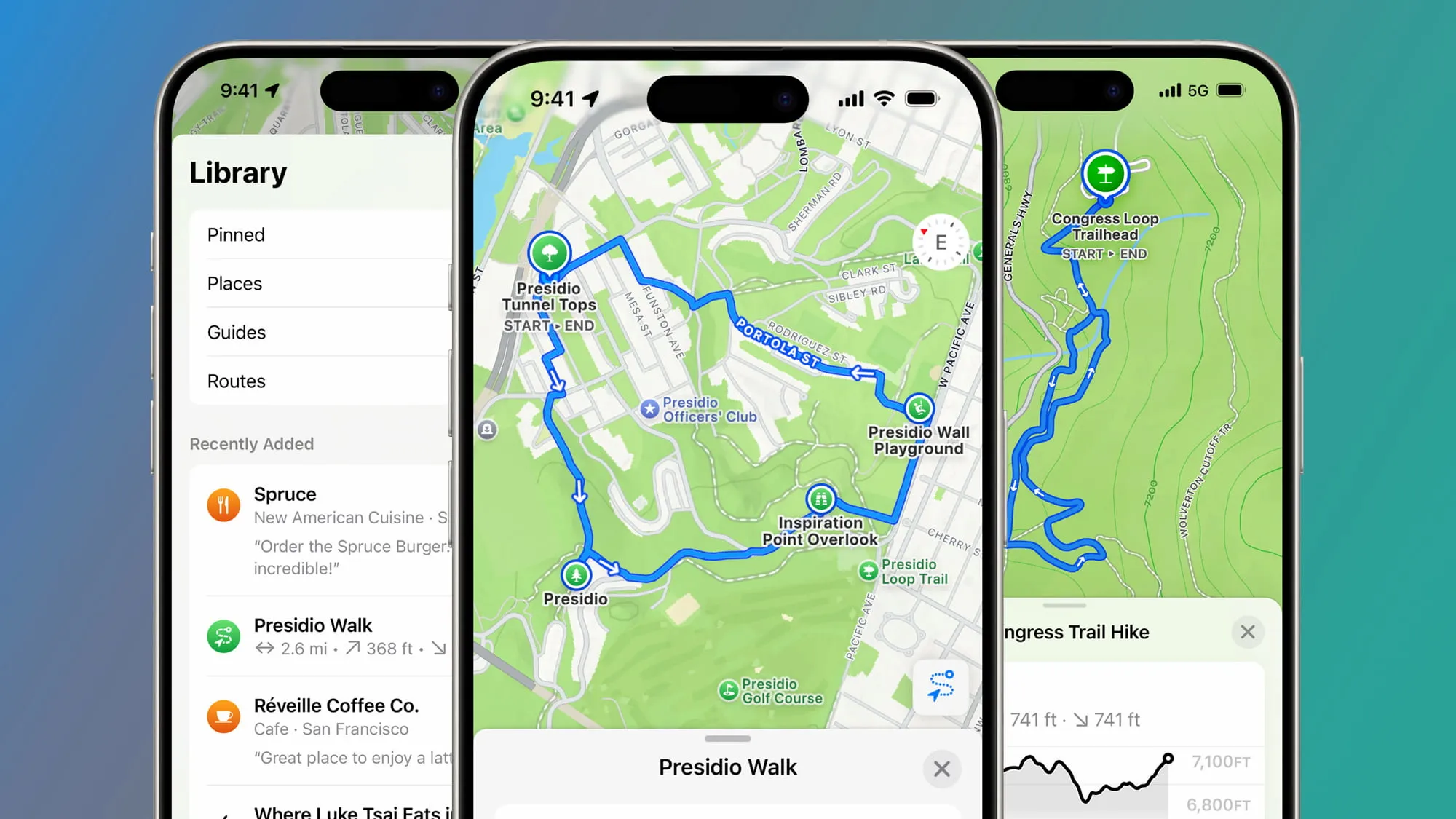 Apple Maps на iOS 18