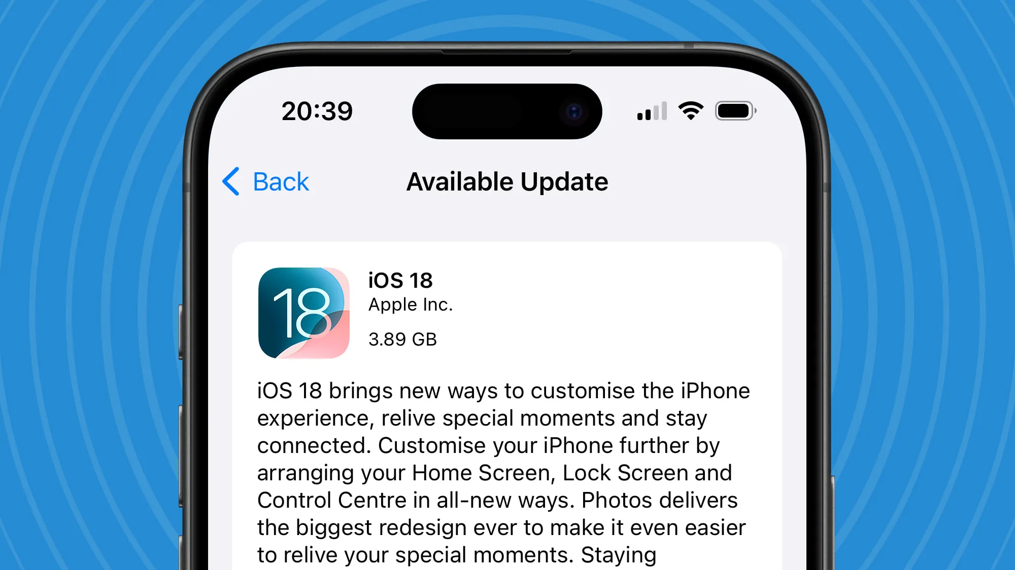 Оновлення iPhone 16