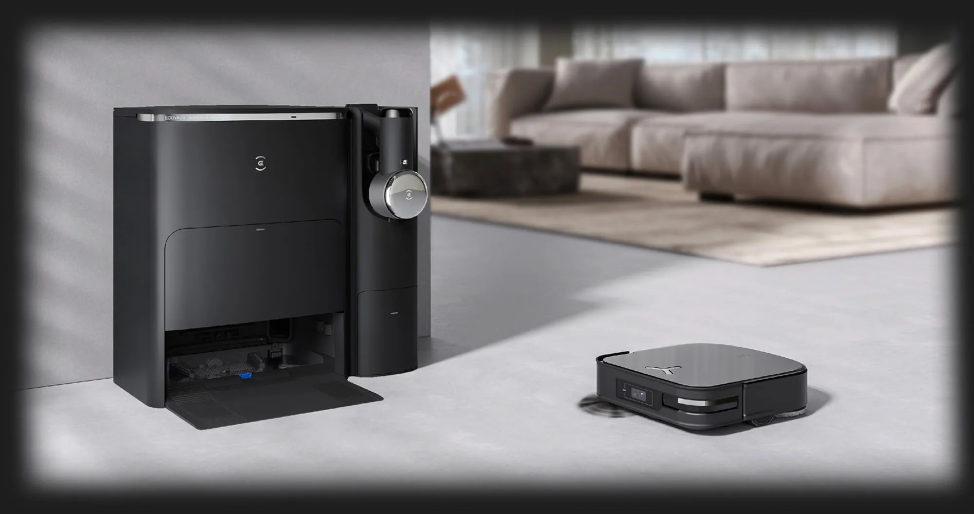 Робот-пылесос Ecovacs Deebot Ozmo X2 Combo (Black) (UA)