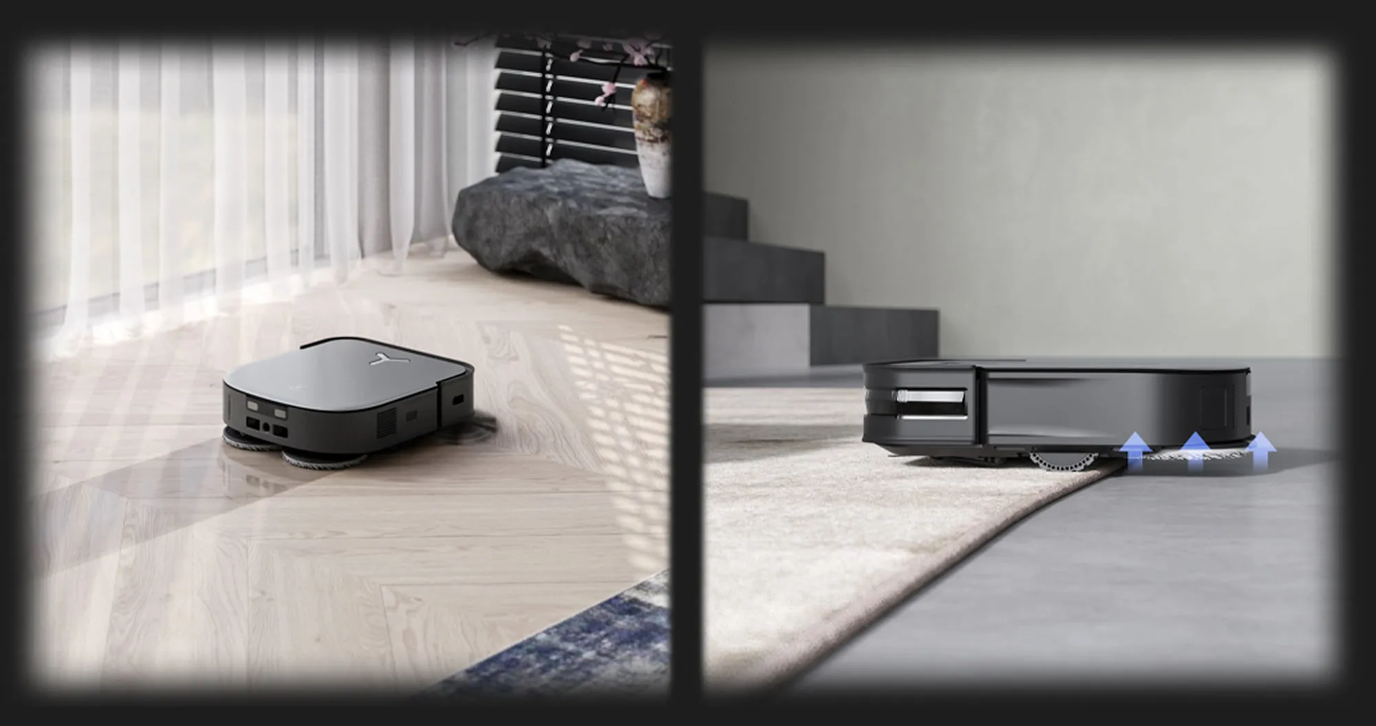 Робот-пылесос Ecovacs Deebot Ozmo X2 Combo (Black) (UA)