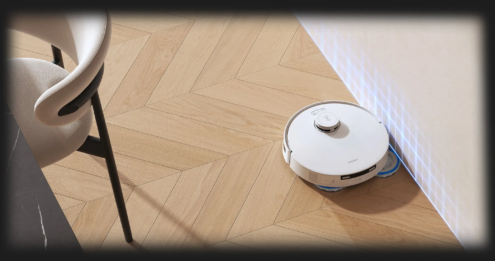 Робот-пилосос Ecovacs Deebot Ozmo T30 Pro Omni (White) (UA)