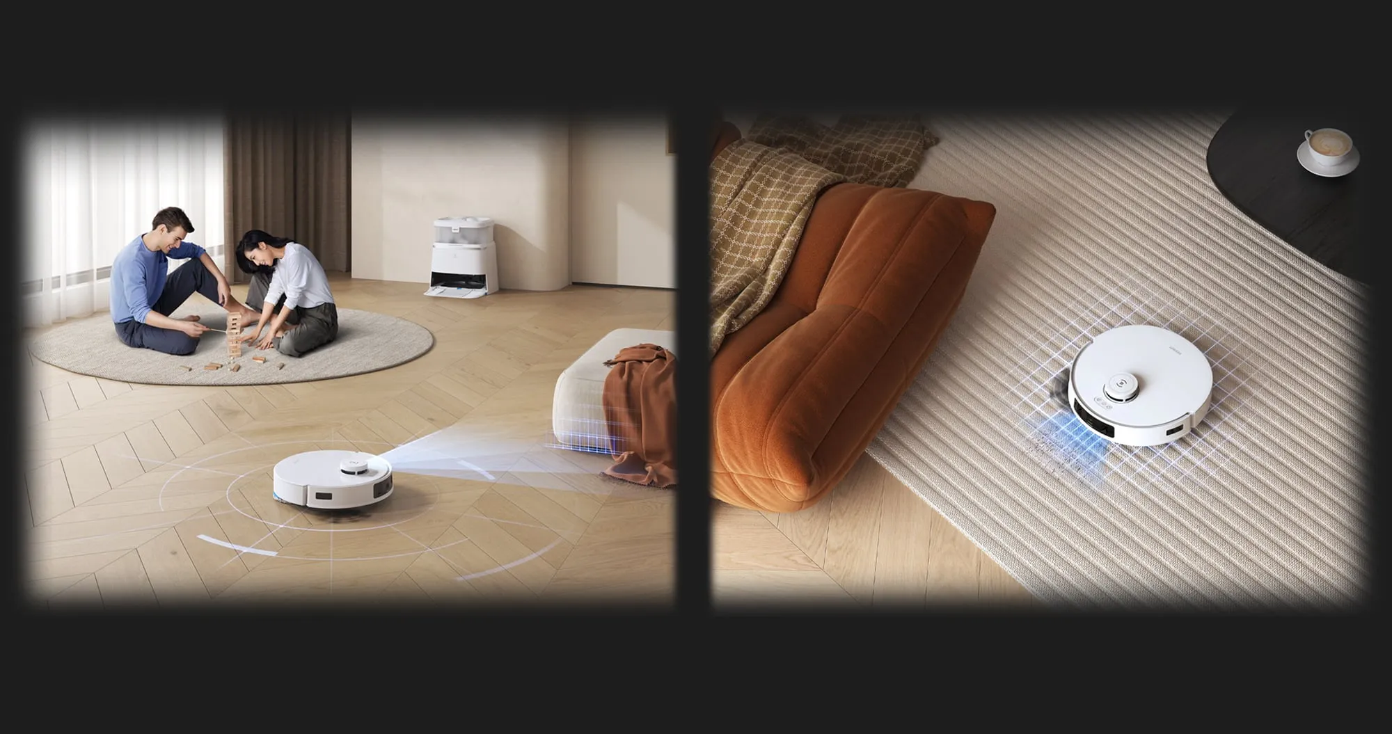 Робот-пилосос Ecovacs Deebot Ozmo T30 Pro Omni (White) (UA)