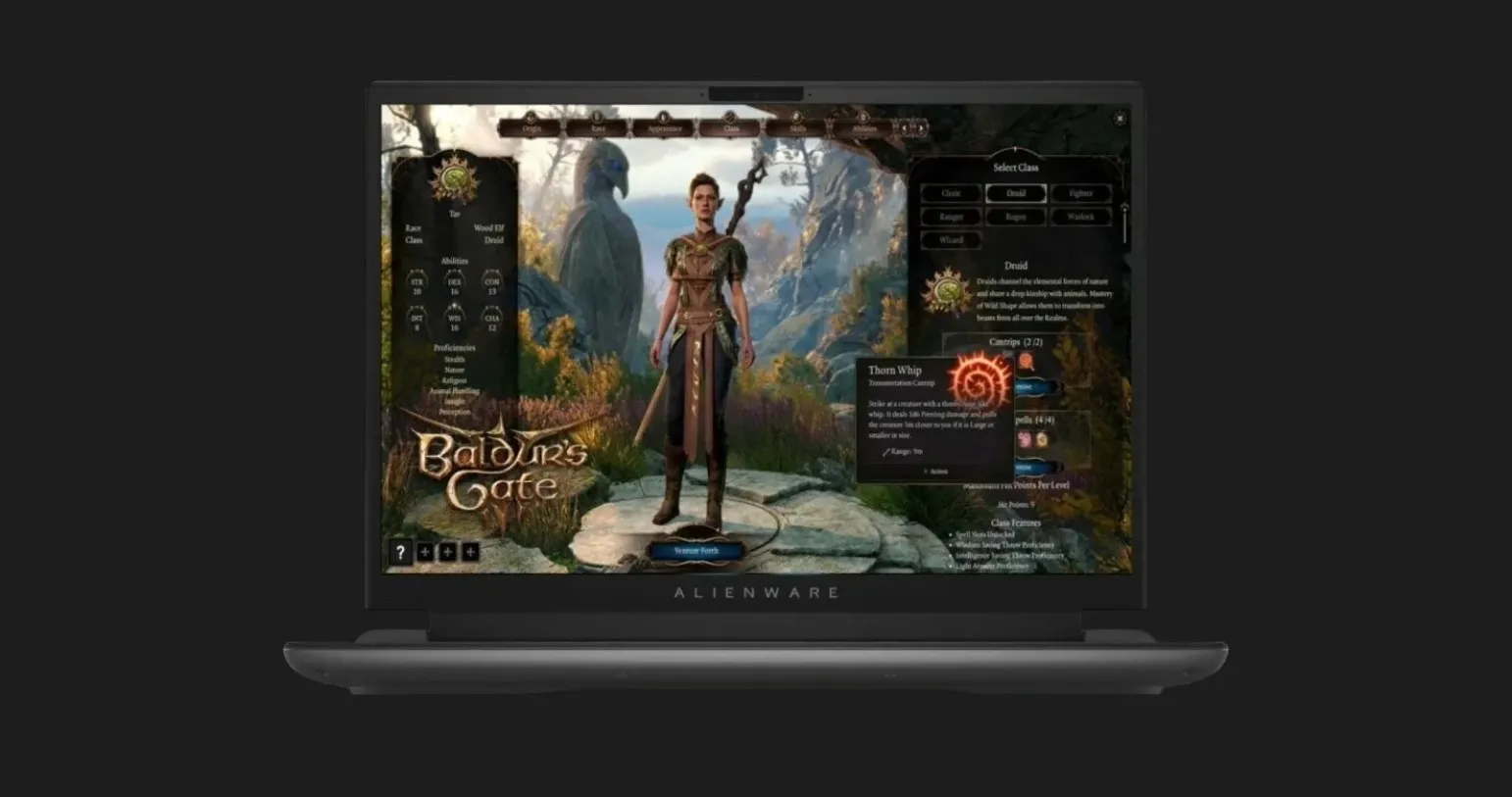 Ноутбук Dell Alienware M16 R1 (Intel Core i7/ 16 GB/ 1 TB SSD/ RTX 4070) (AWM16-7602BLK-PUS) (Standard)