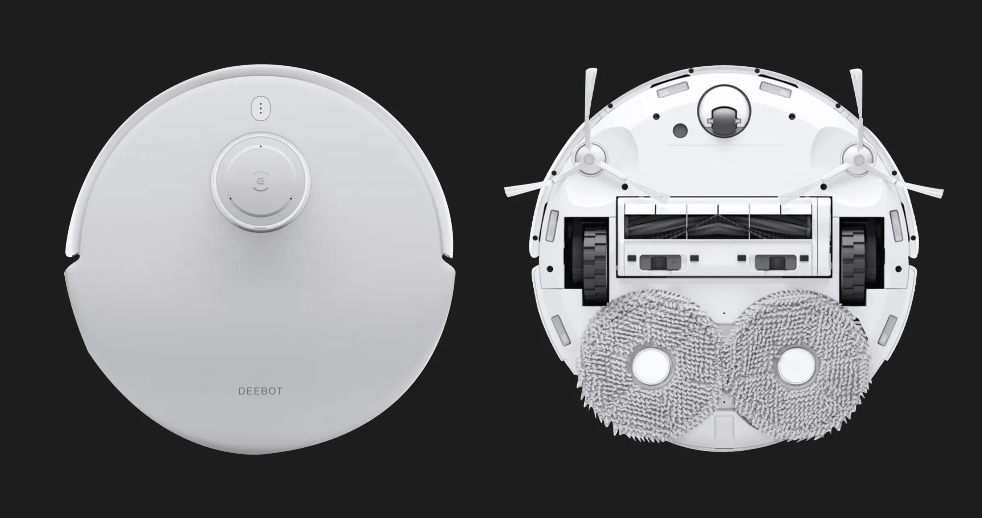 Робот-пилосос Ecovacs Deebot Ozmo T20e OMNI (White) (UA)