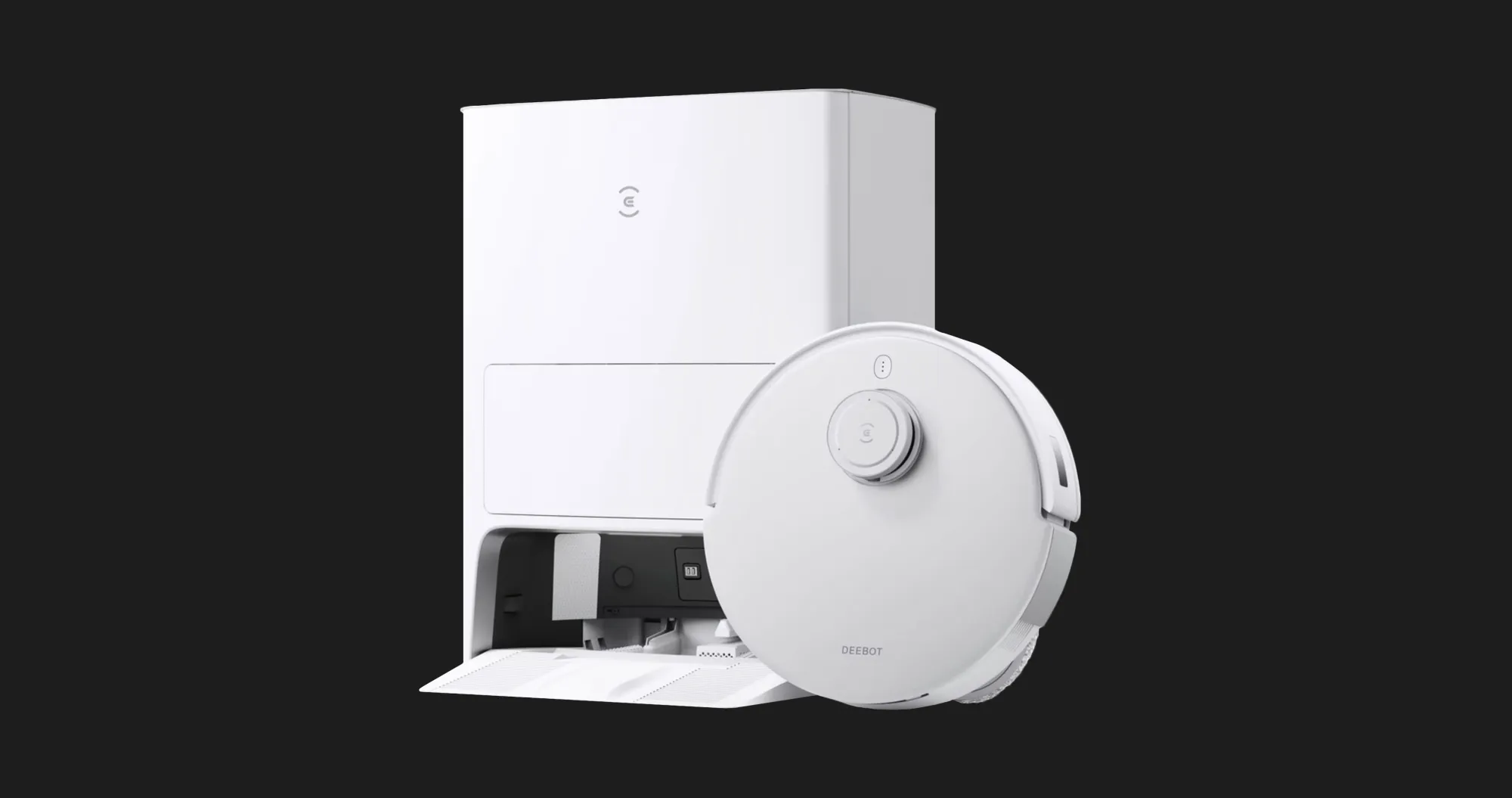 Робот-пилосос Ecovacs Deebot Ozmo T20e OMNI (White) (UA)
