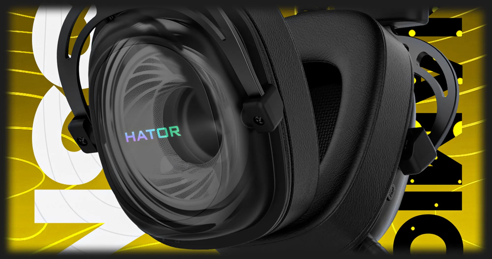 Игровая гарнитура Hator Hypergang 2 Wireless Tri-mode (Black) (HTA-950) (UA)