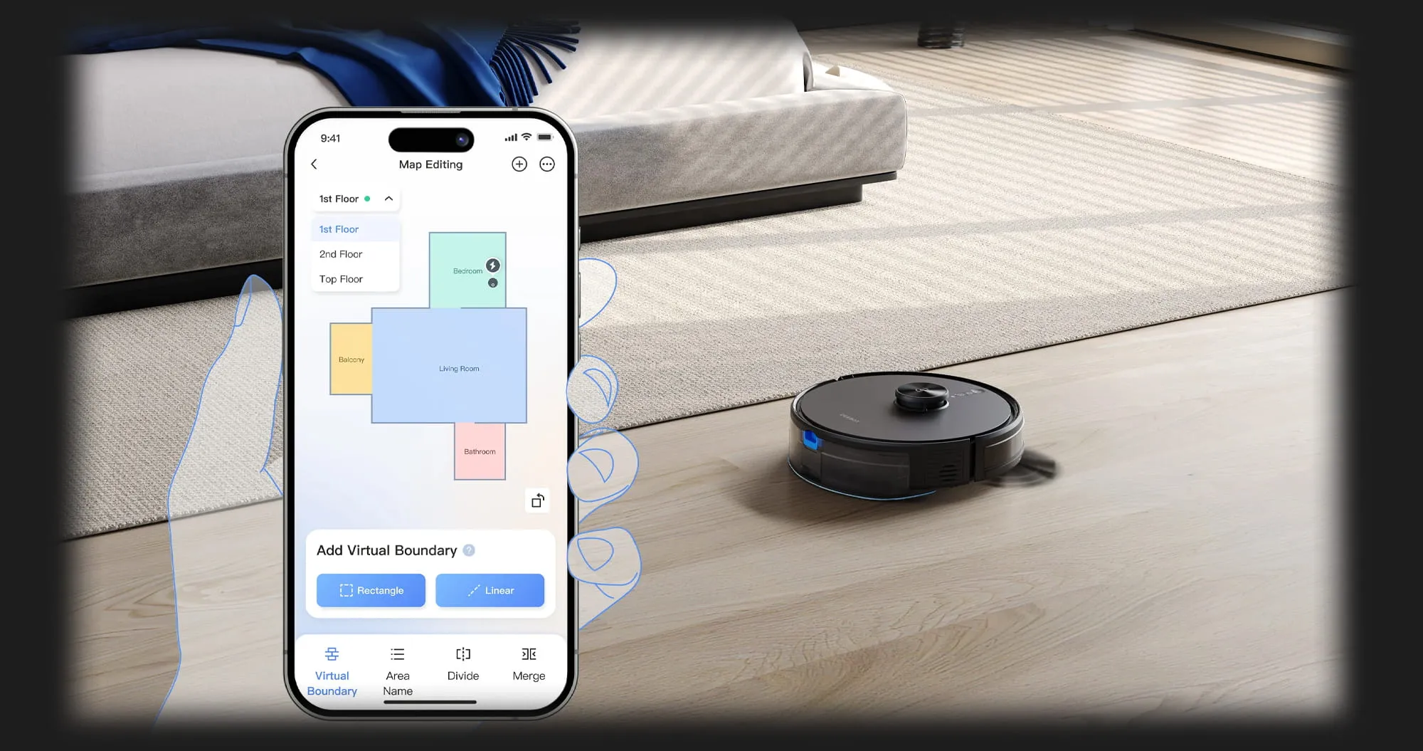 Робот-пылесос Ecovacs Deebot Y1 Pro (White) (UA)
